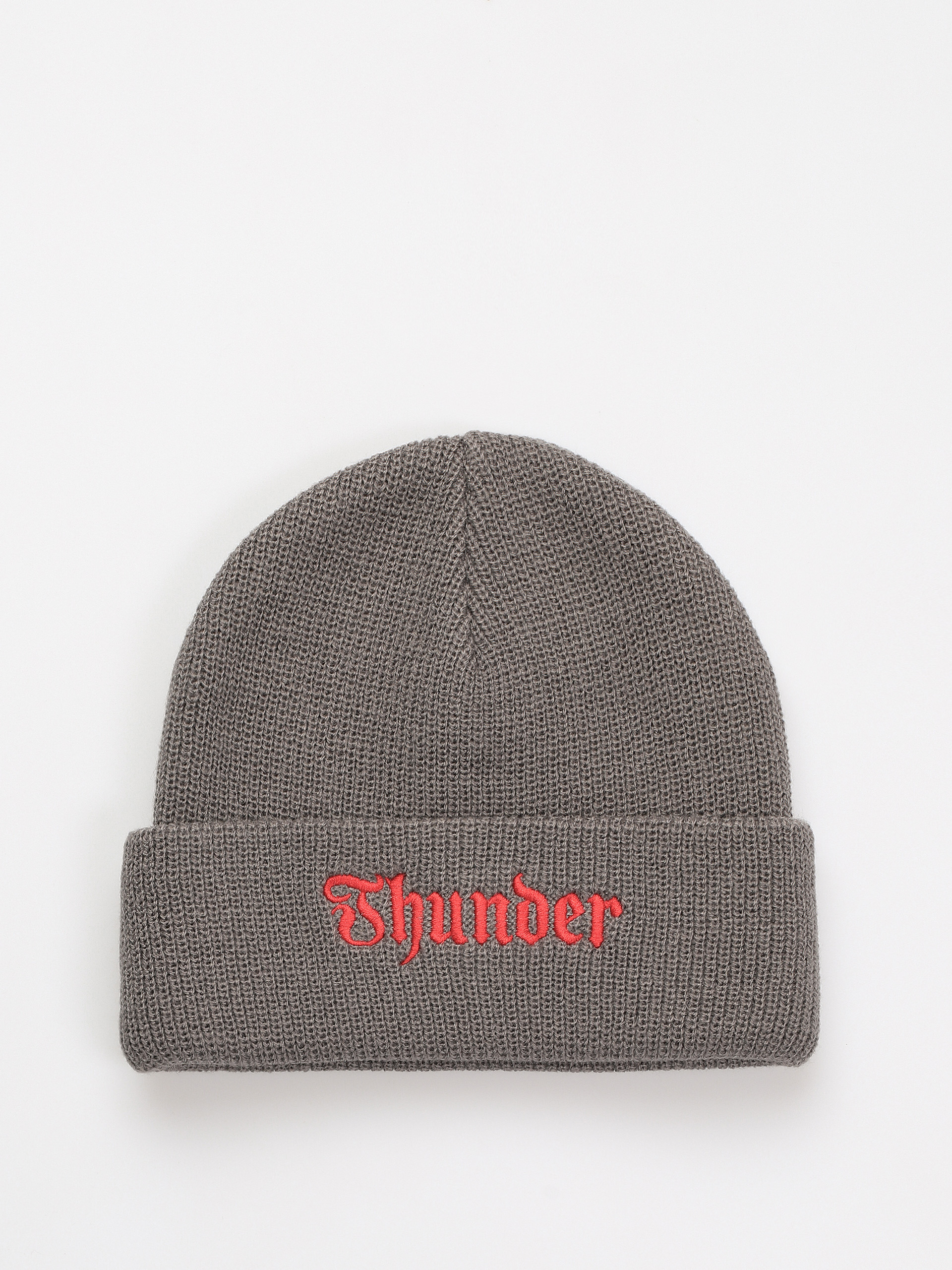 Czapka zimowa Thunder Script Cuff Beanie (charcoal/red)