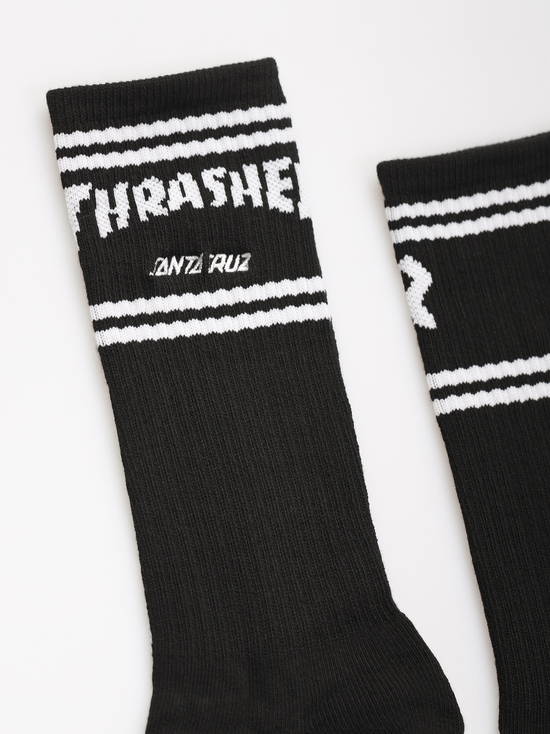 Skarpetki Santa Cruz X Thrasher Sc Strip Crew (black)