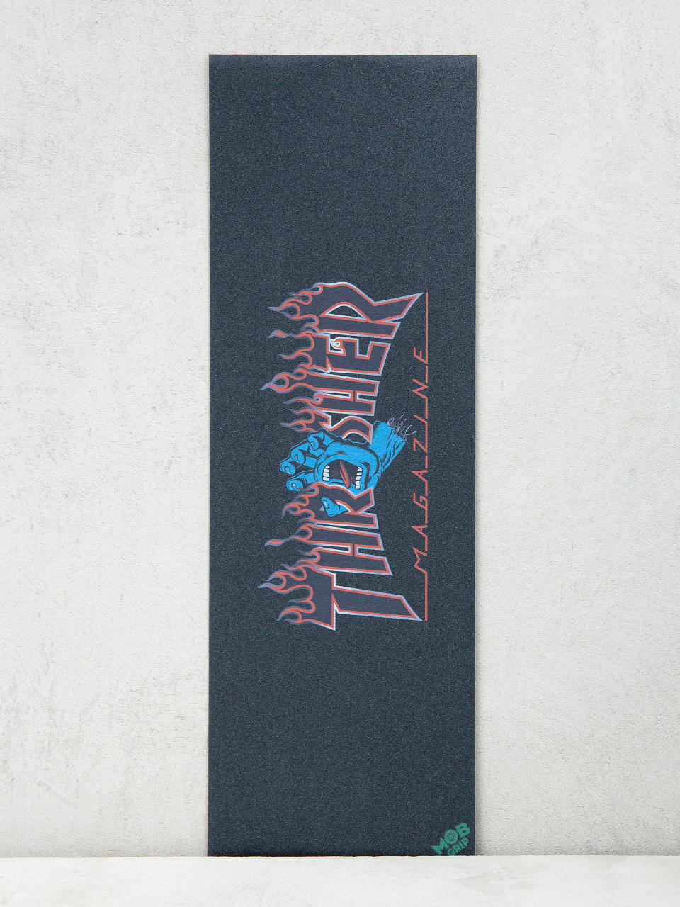 Papier Mob Grip X Santa Cruz X Thrasher Screaming Flame Logo (black)