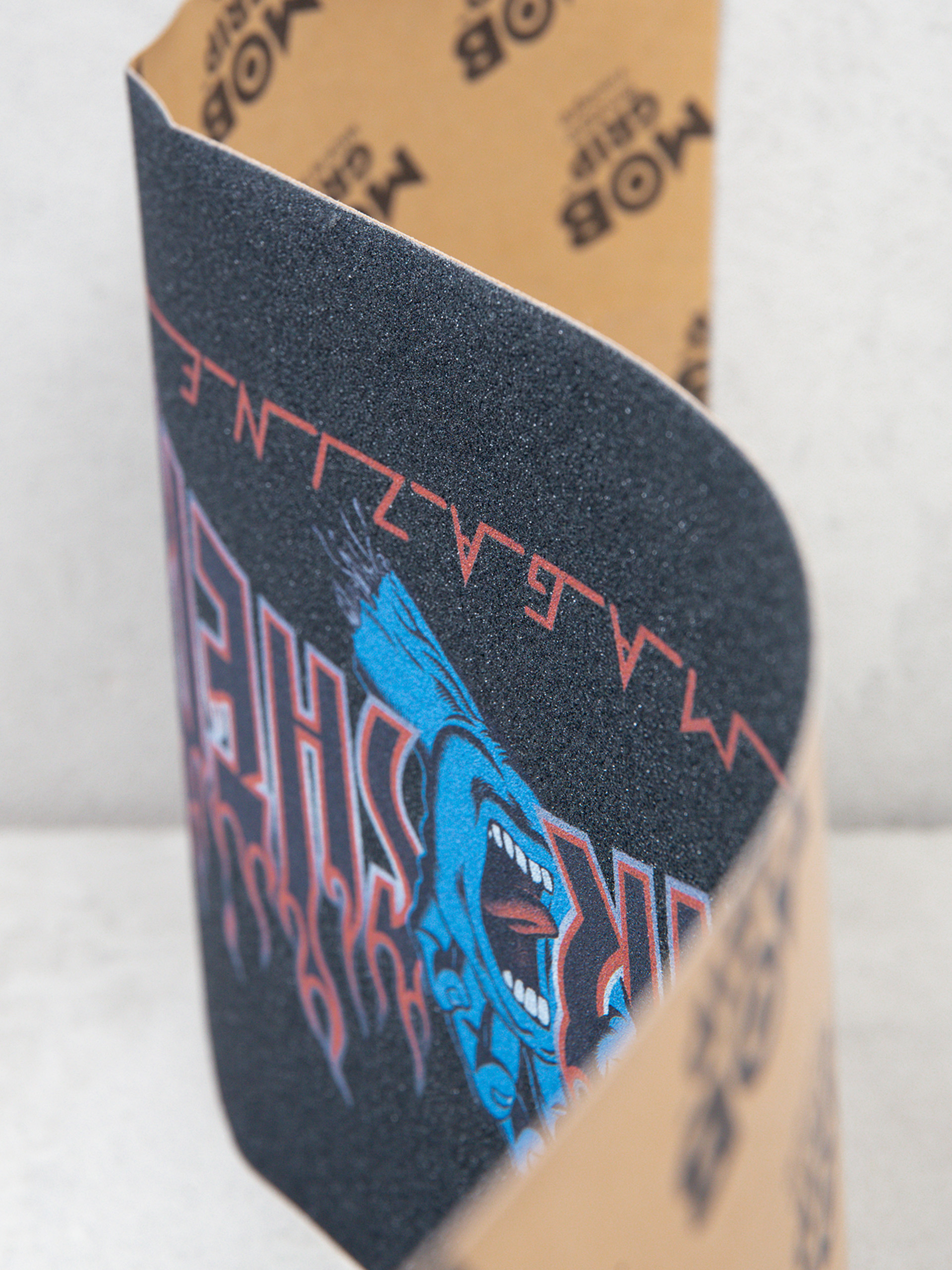 Papier Mob Grip X Santa Cruz X Thrasher Screaming Flame Logo (black)