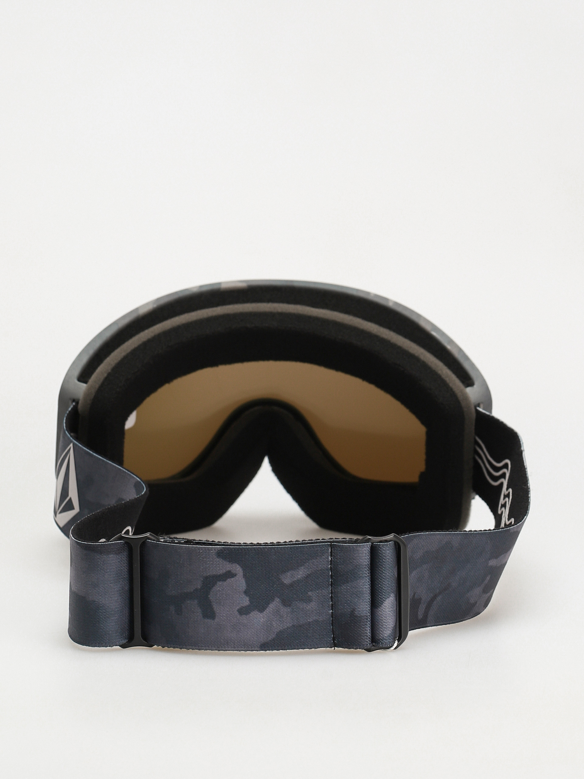 Gogle Volcom Footprints (cloudwash camo/silver chrome+bl yellow)