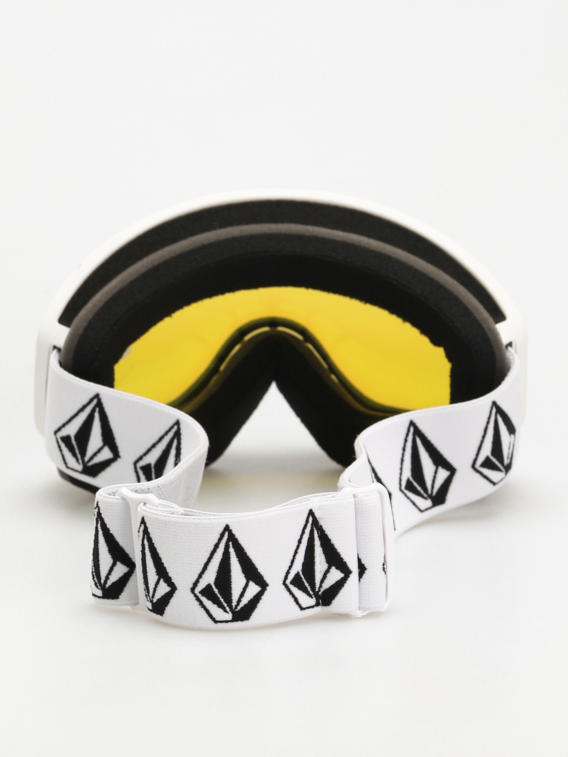 Gogle Volcom Footprints (matte white stone/ice chrome+bl dark grey)