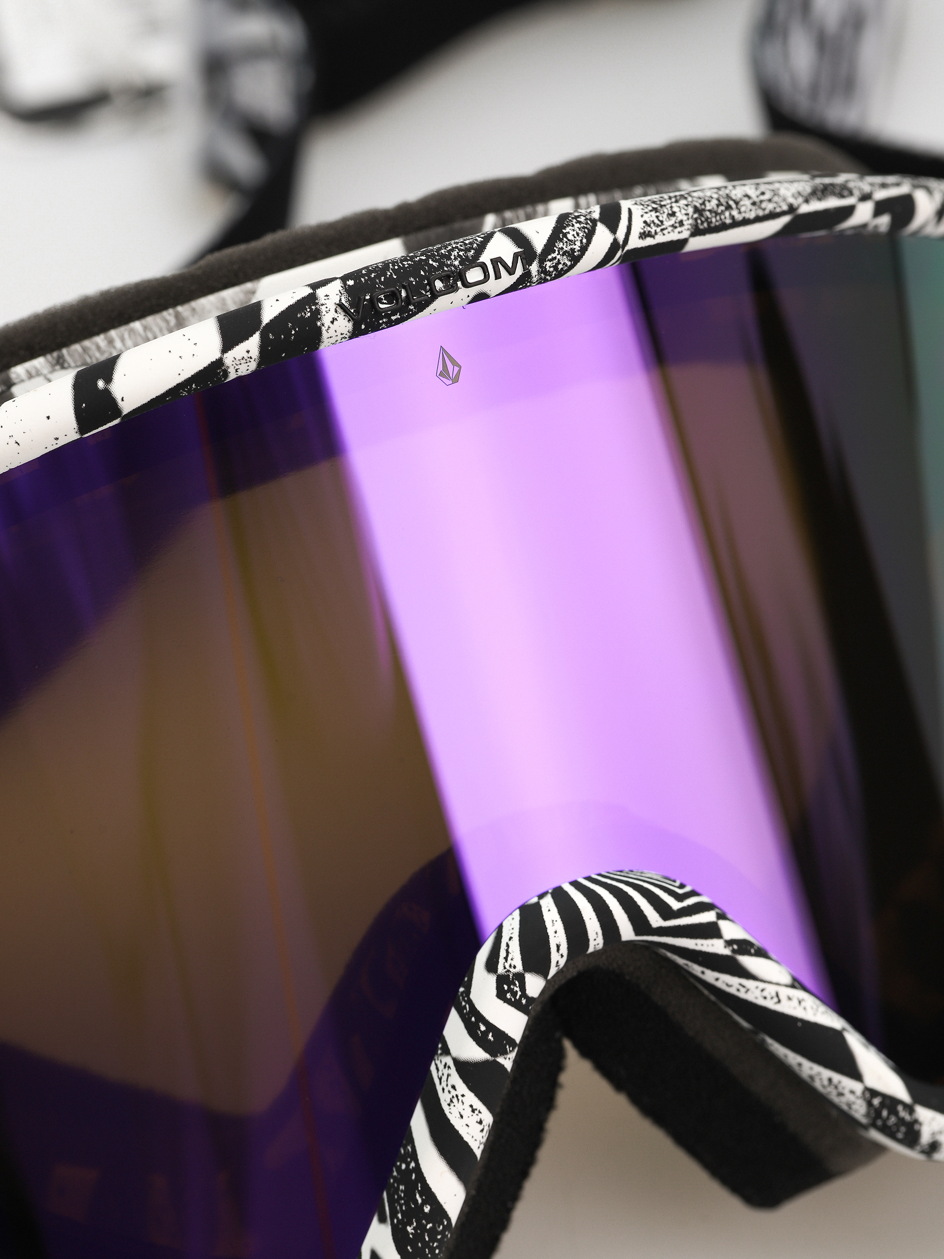 Gogle Volcom Yae (op art/purple chrome+bl yellow)