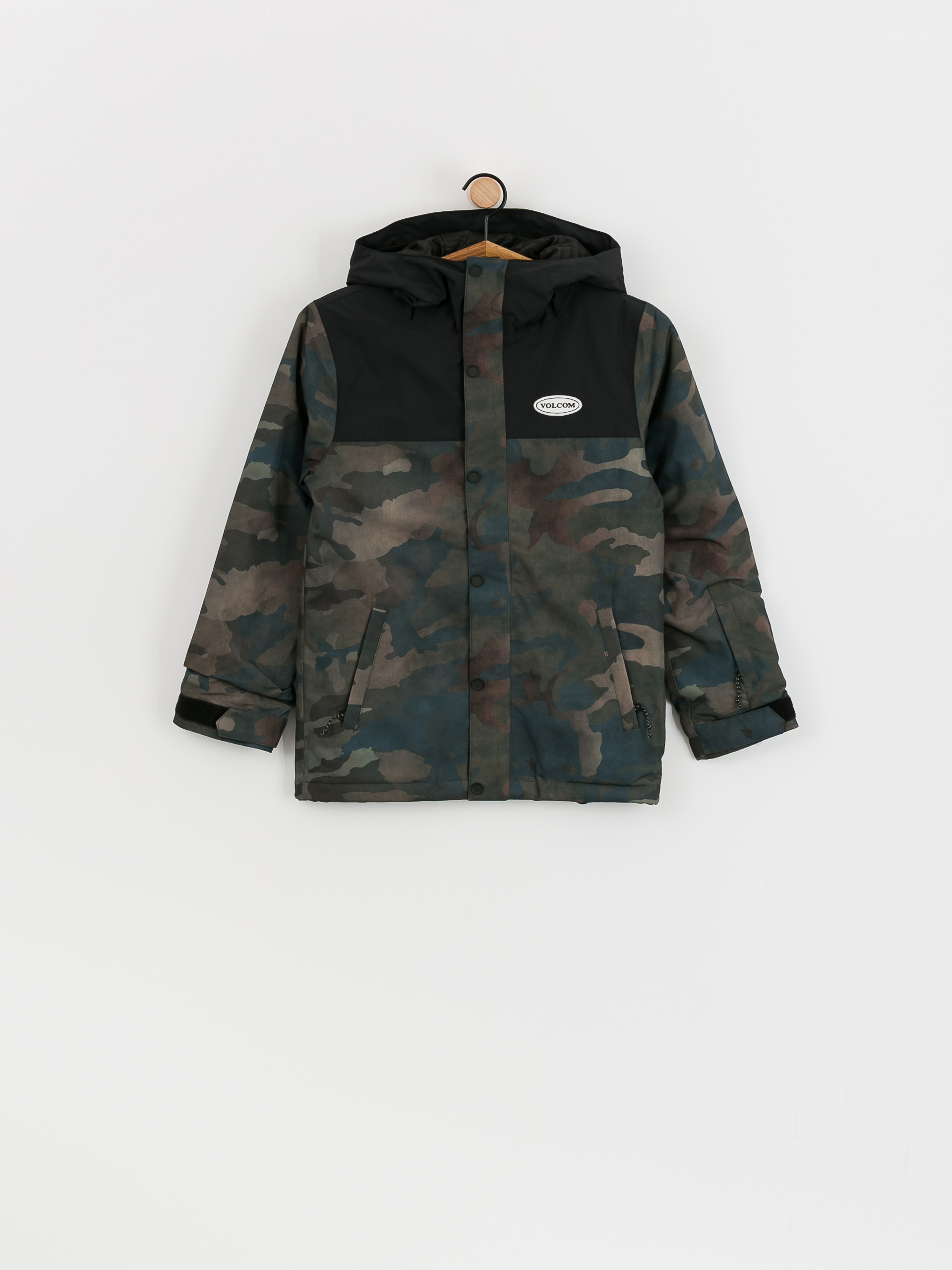 Kurtka snowboardowa Volcom Stone.91 Ins JR (cloudwash camo)