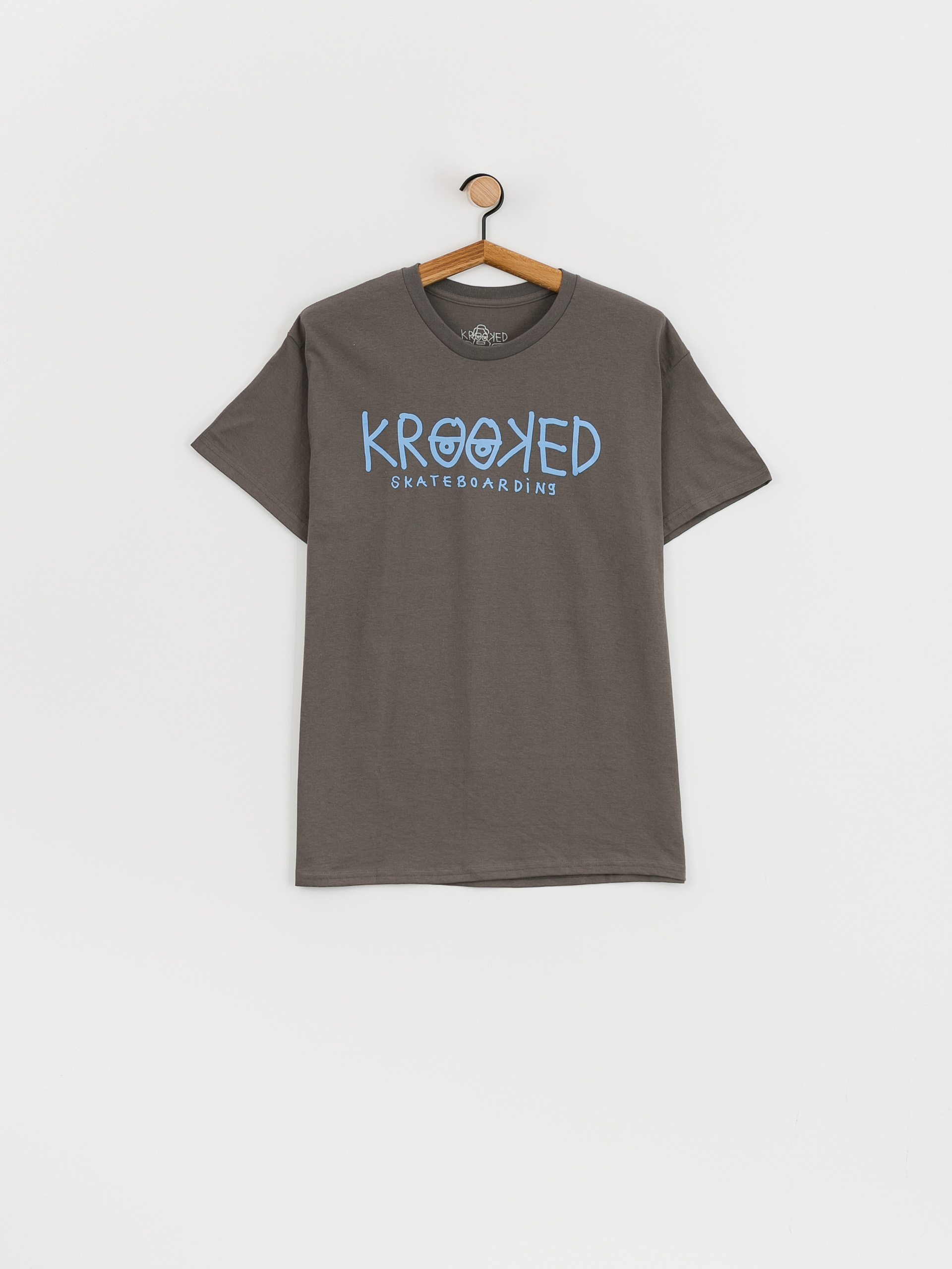 T-shirt Krooked Krooked Eyes (charcoal/blue)
