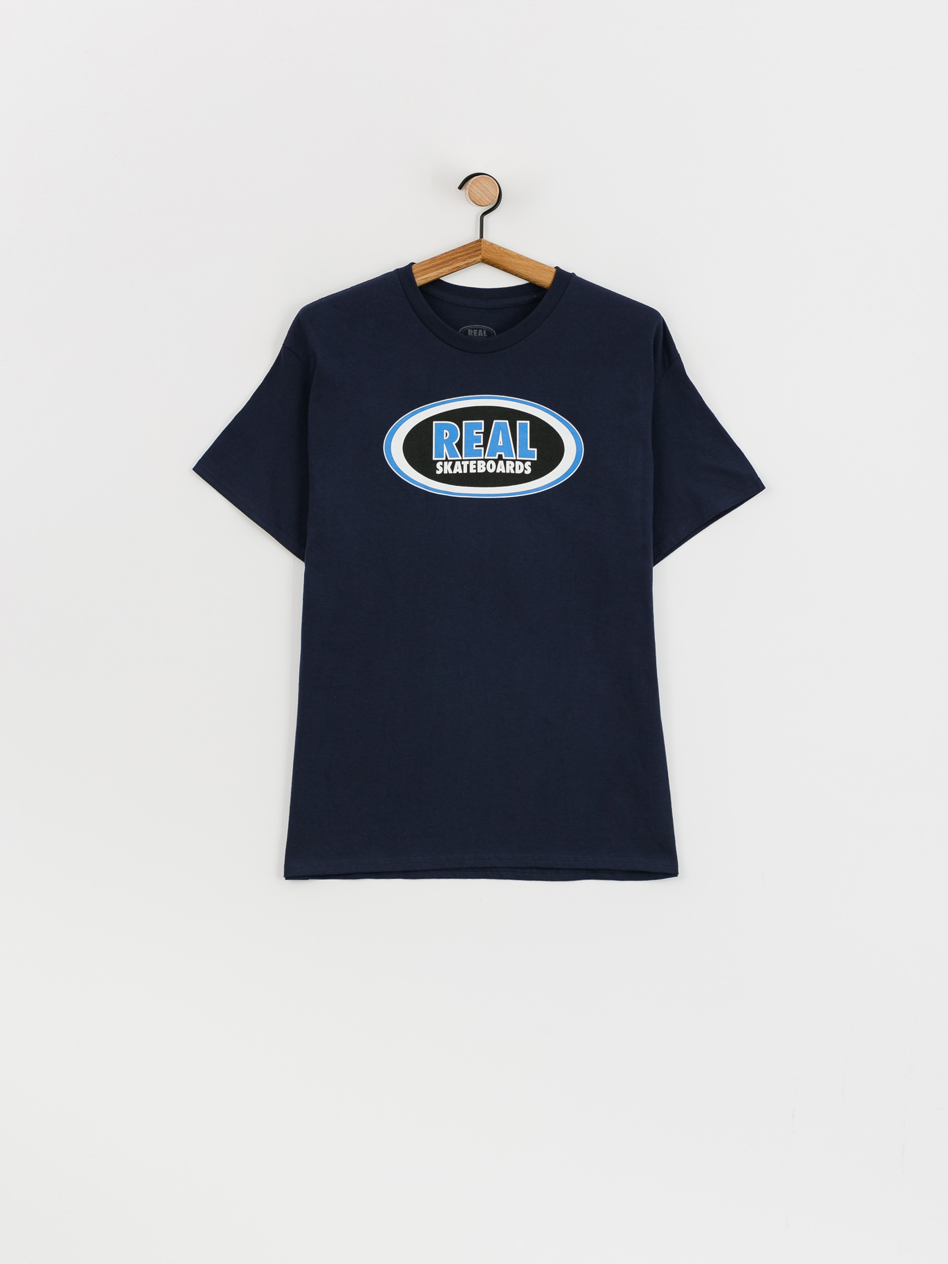 T-shirt Real Oval (navy/blue/black/white)