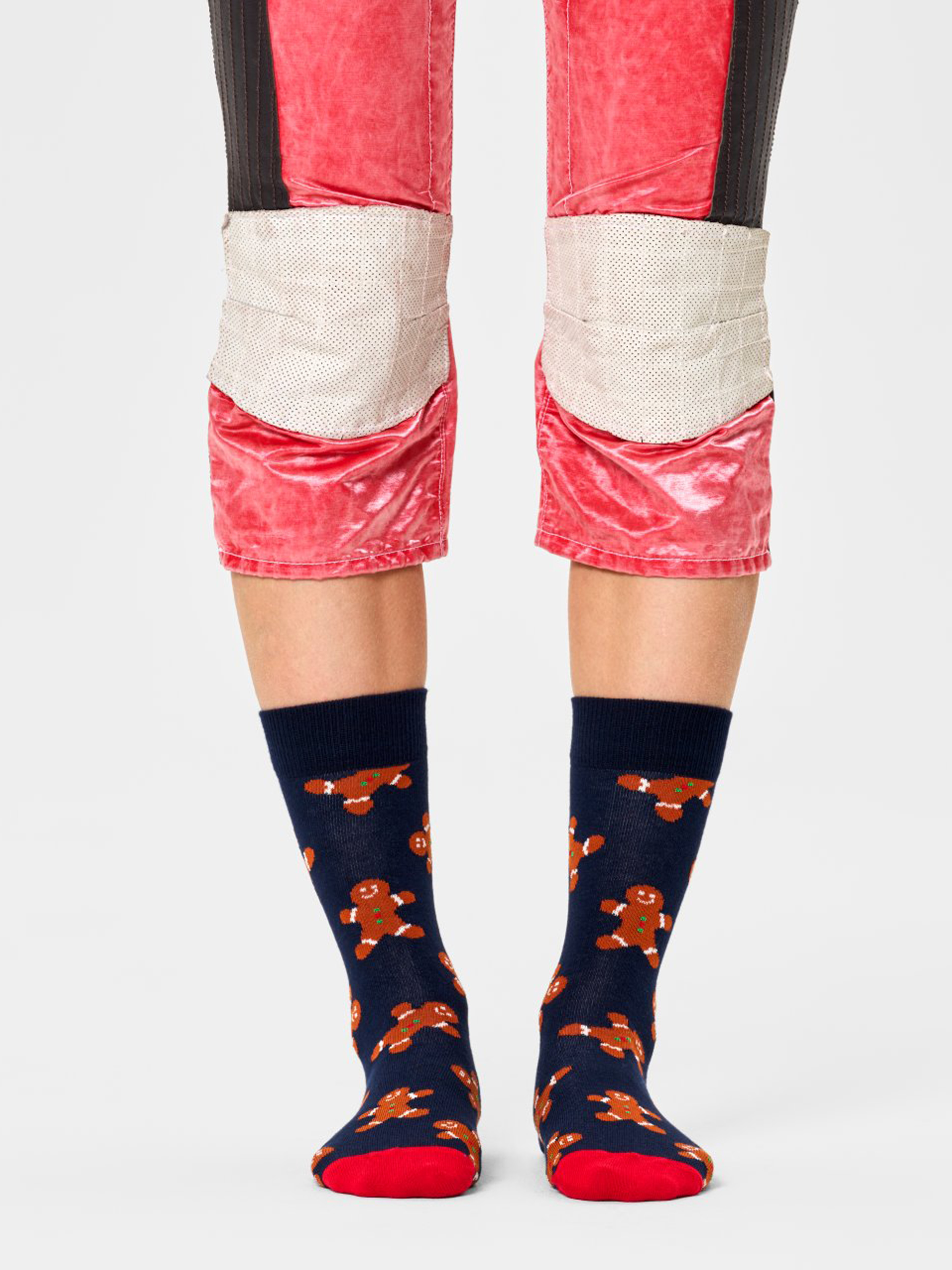 Skarpetki Happy Socks Holiday Singles Gingerbread (navy)