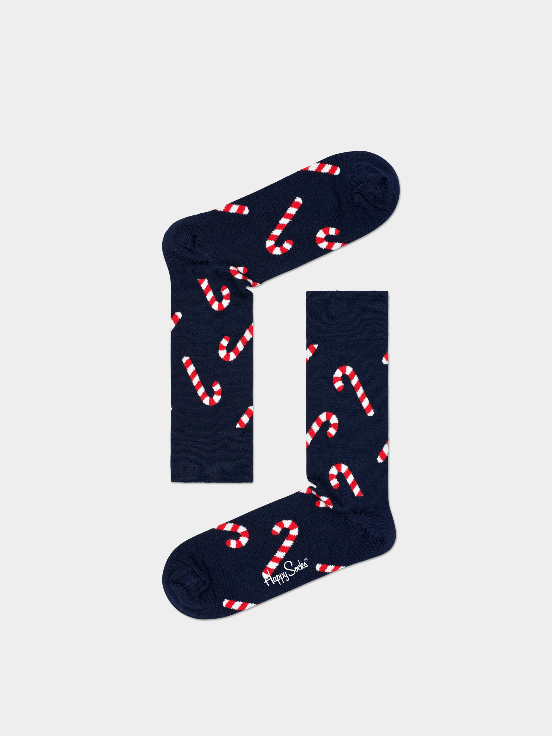 Skarpetki Happy Socks Candy Cane (navy)