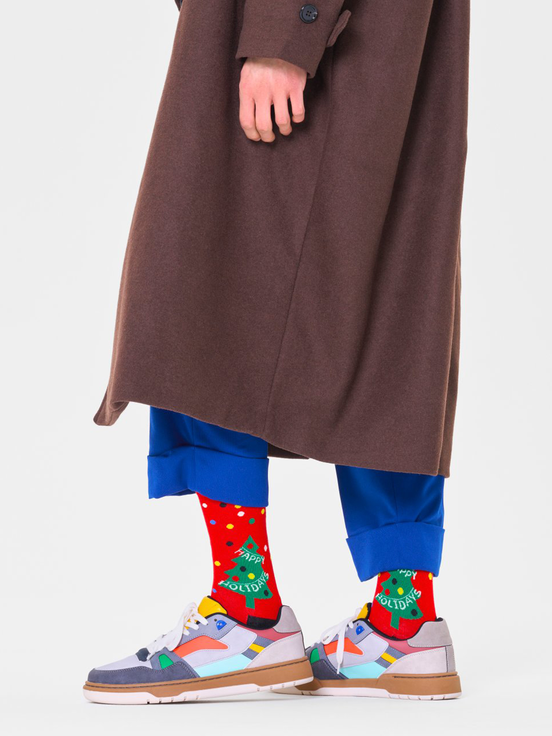 Skarpetki Happy Socks Happy Holidays (red)