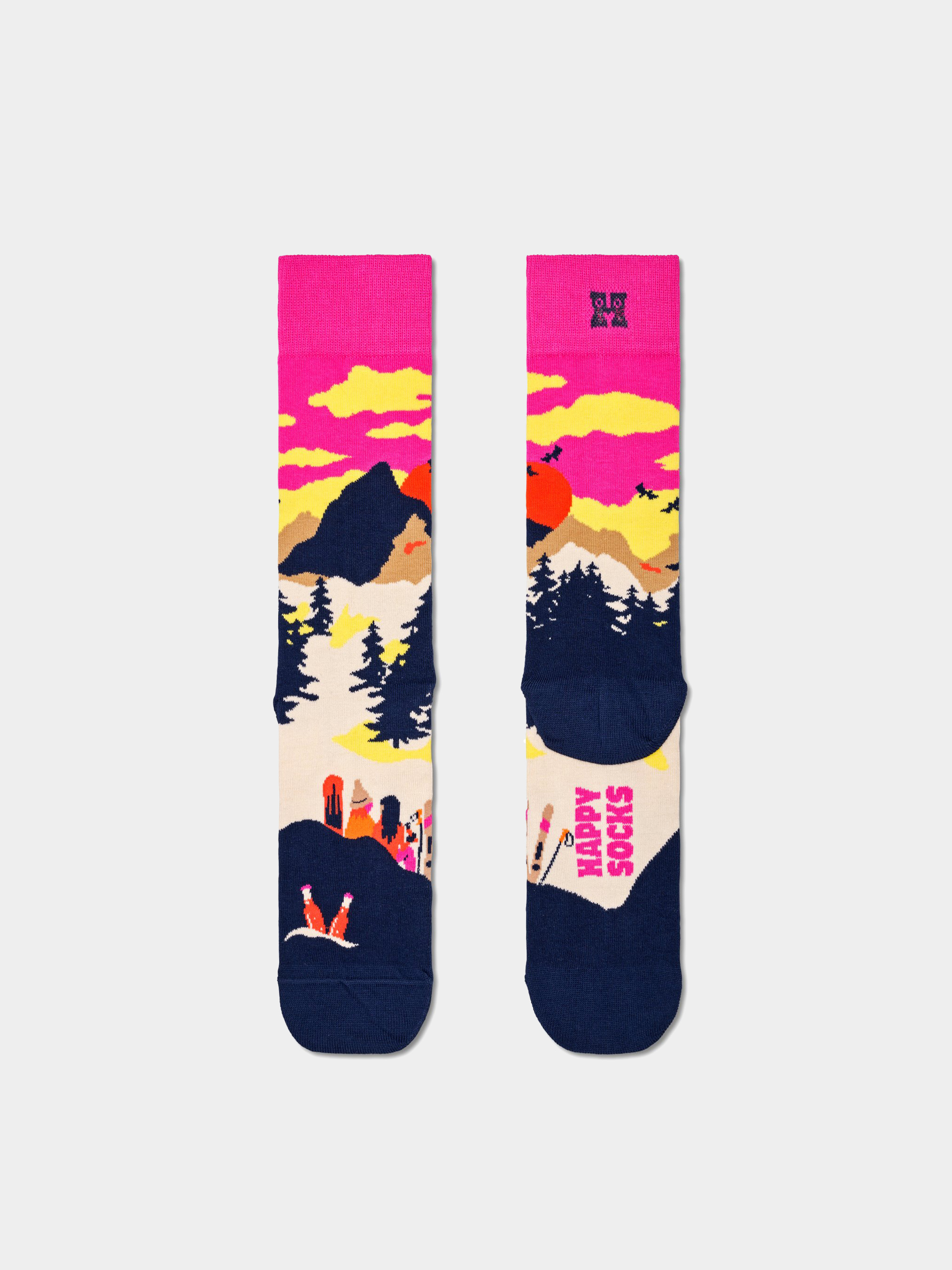 Skarpetki Happy Socks After Ski (dark pink)