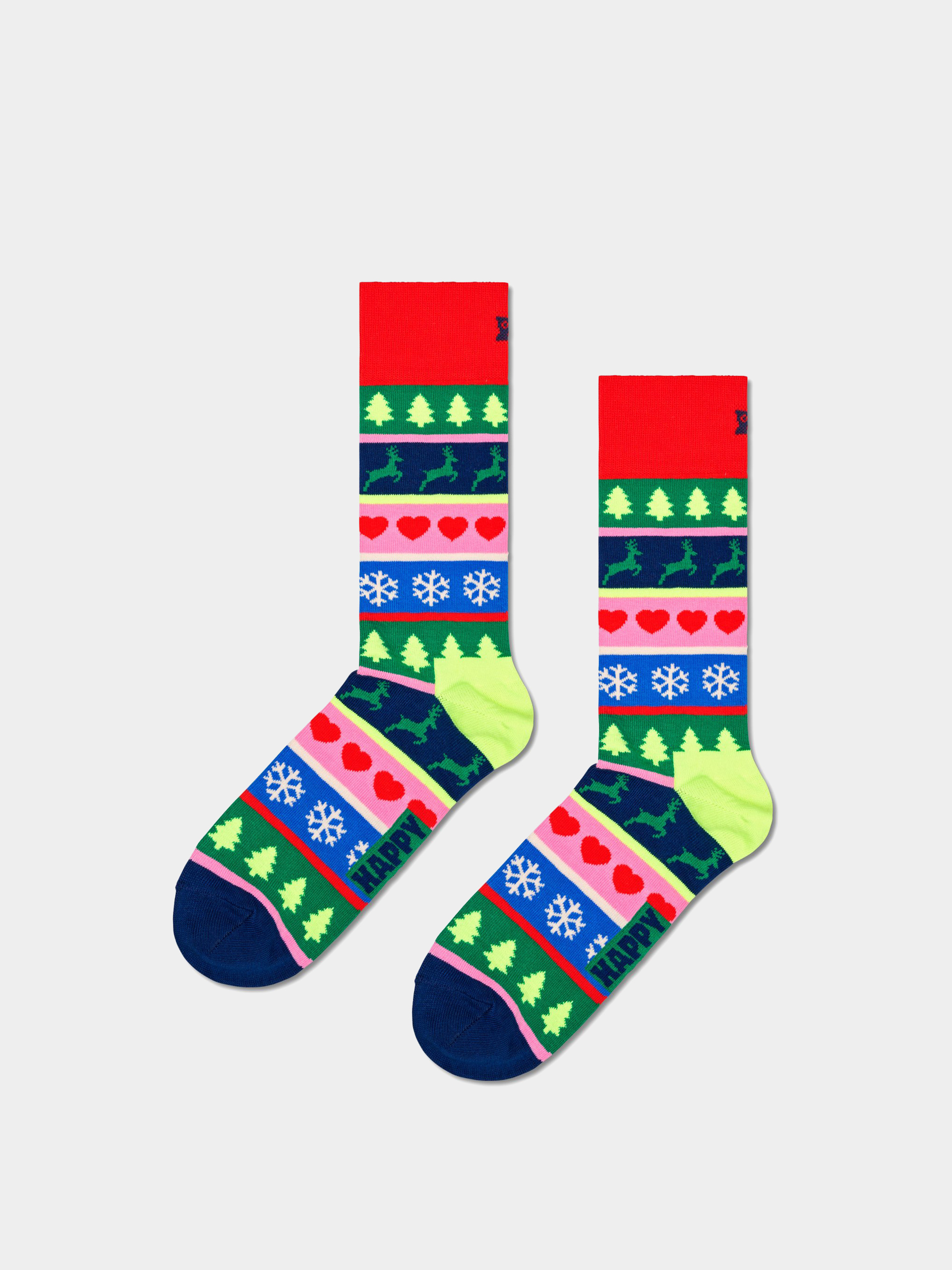 Skarpetki Happy Socks 3 Pack X Mas Sweaters Gift Set (red)