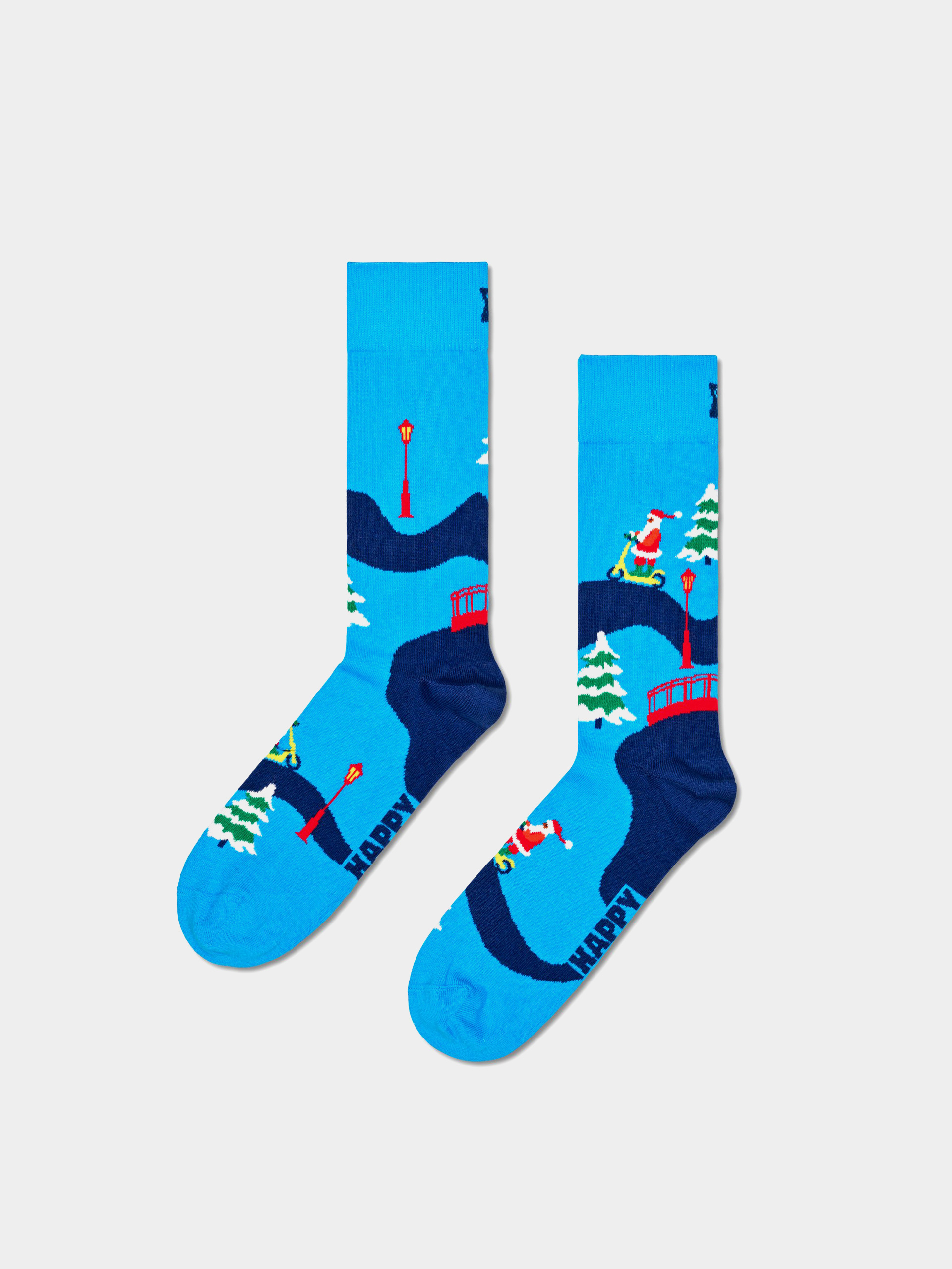 Skarpetki Happy Socks 4 Pack Santa's Workshops Gift Set (green)