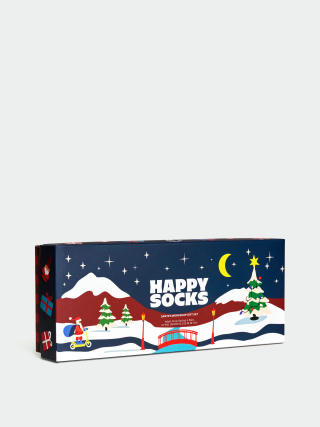 Skarpetki Happy Socks 4 Pack Santa's Workshops Gift Set (green)