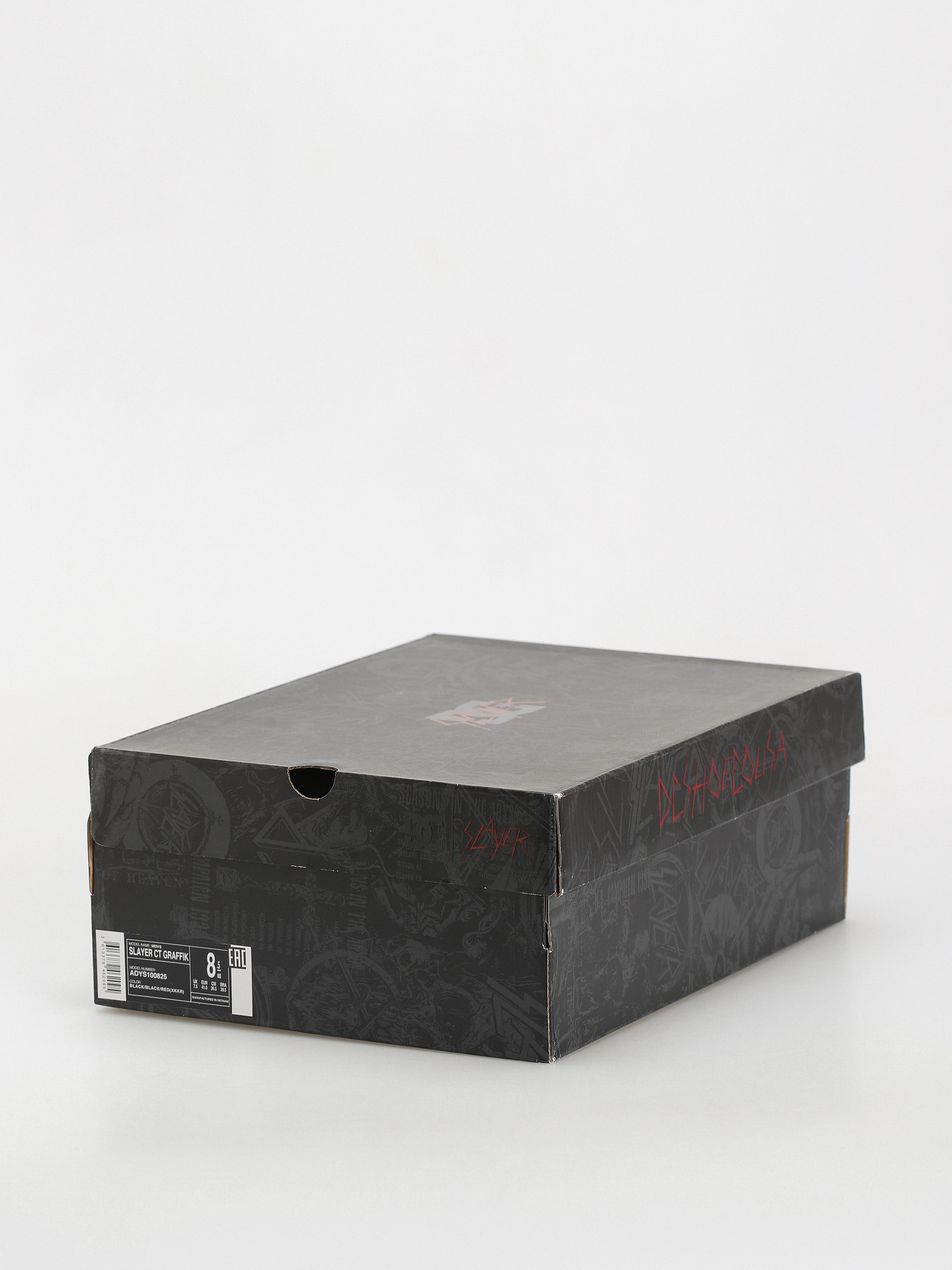 Buty DC X Slayer Court Graffik (black/black/red)