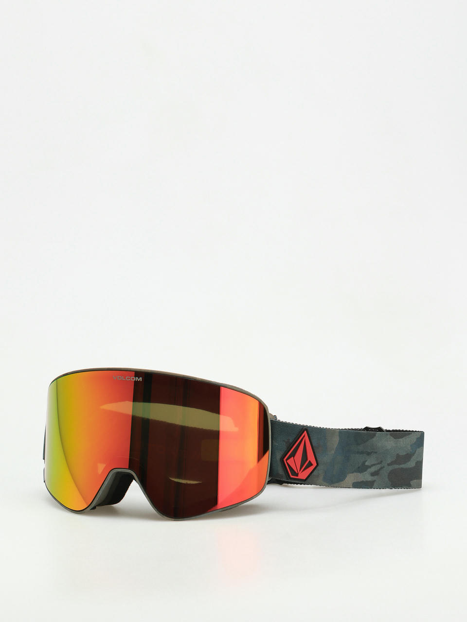 Gogle Volcom Odyssey (cloudwash camo/red chrome+bl yellow)