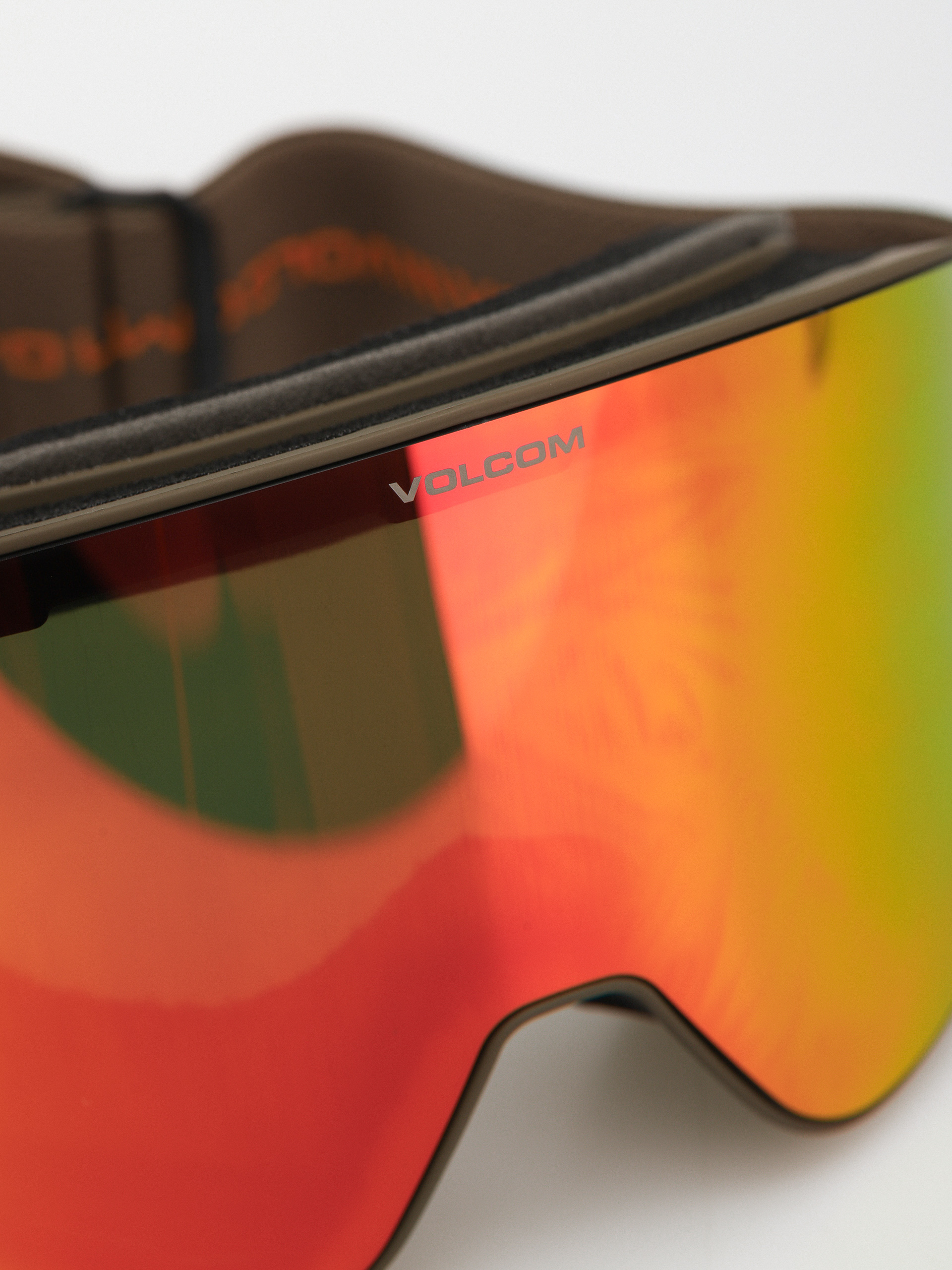 Gogle Volcom Odyssey (military/gold/red chrome+bl yellow)