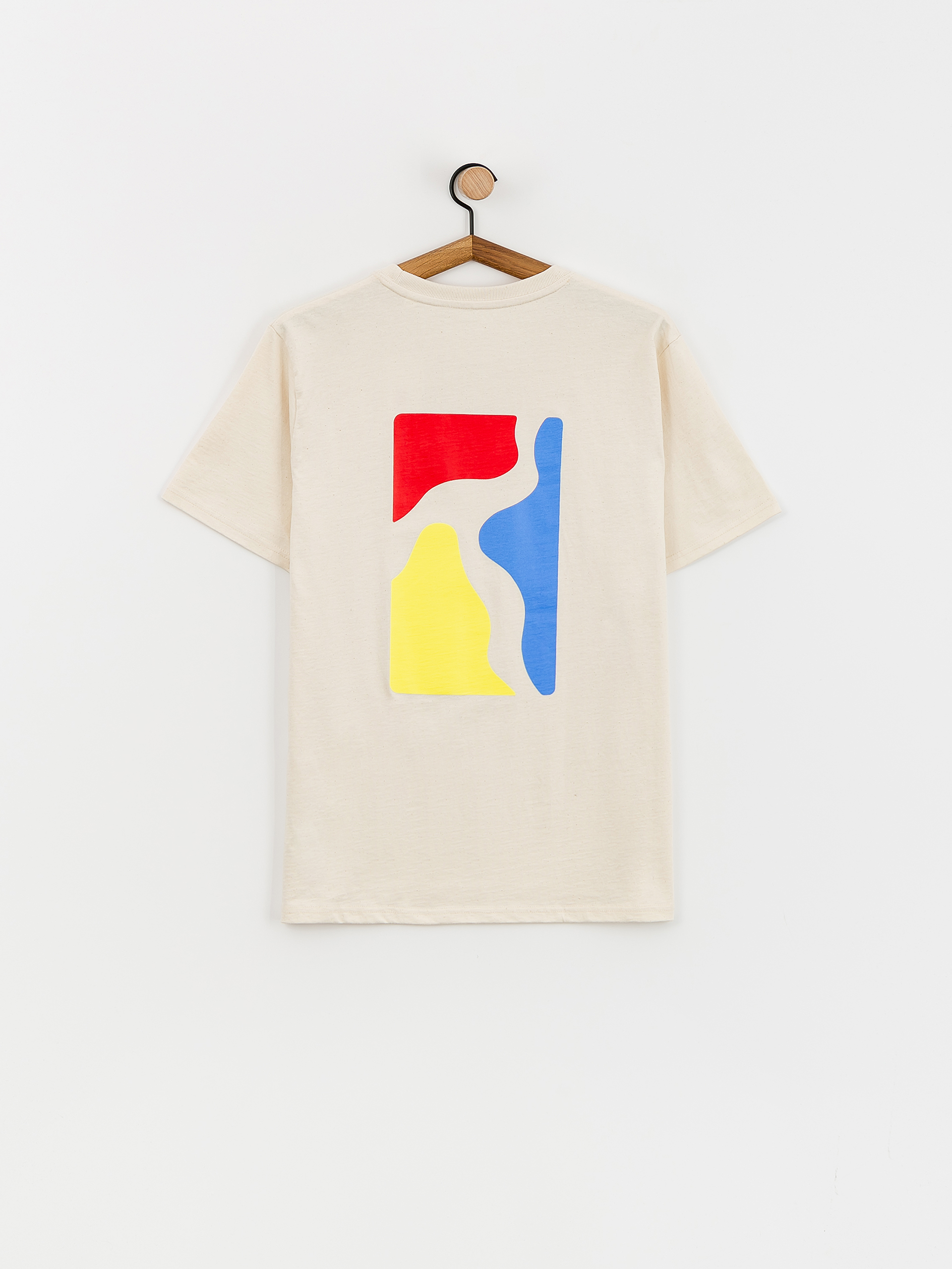 T-shirt Poetic Collective Color Logo (natural white)