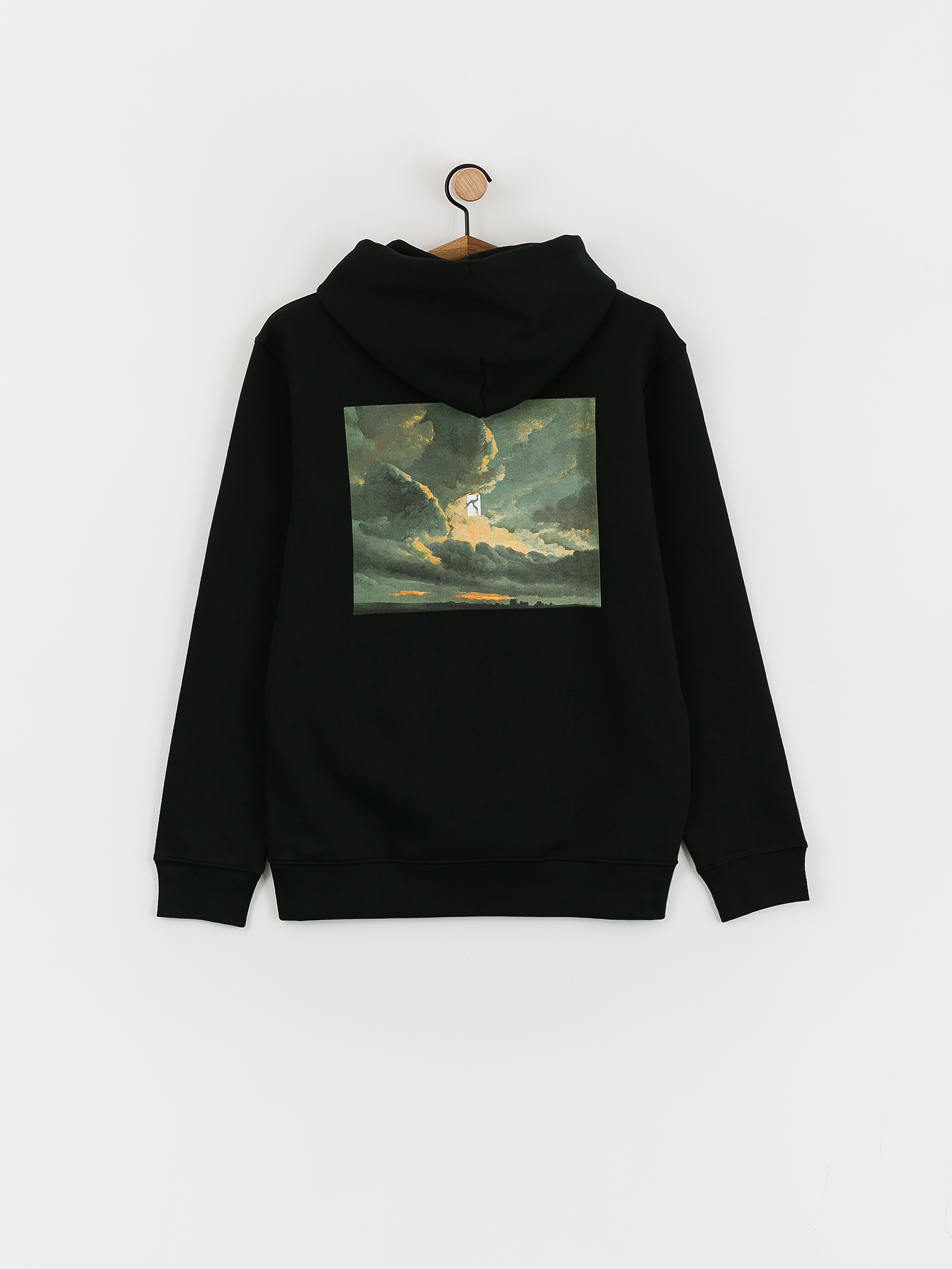 Bluza z kapturem Poetic Collective Cloud HD (black)