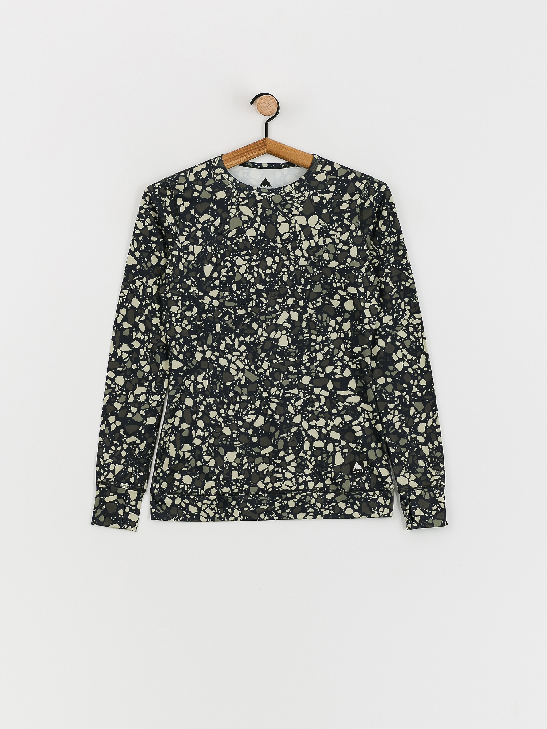 Damski Longsleeve Burton Midweight Base Layer Crewneck (sediment)