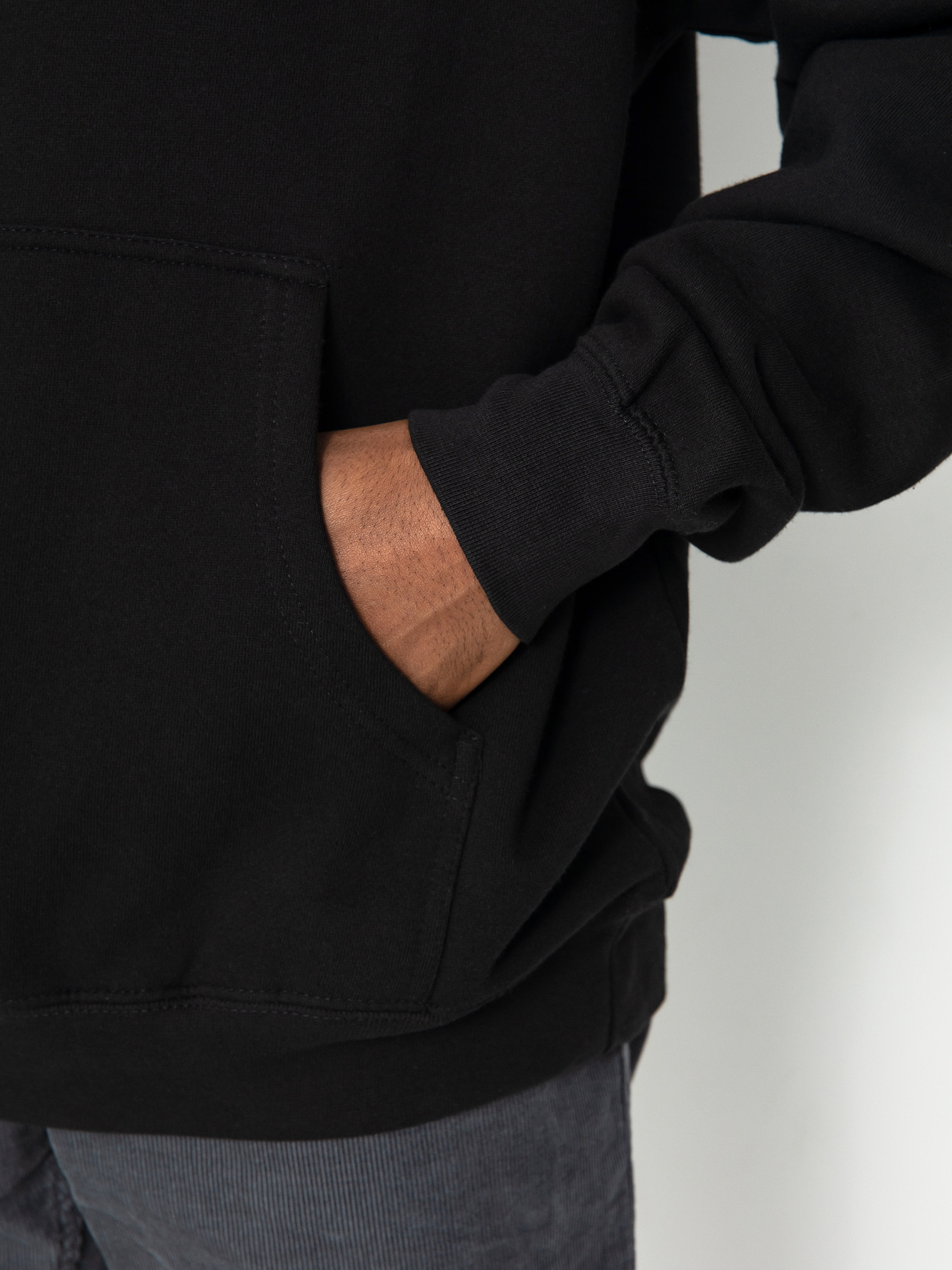 Bluza z kapturem Santa Cruz X Thrasher Screaming Logo HD (black)