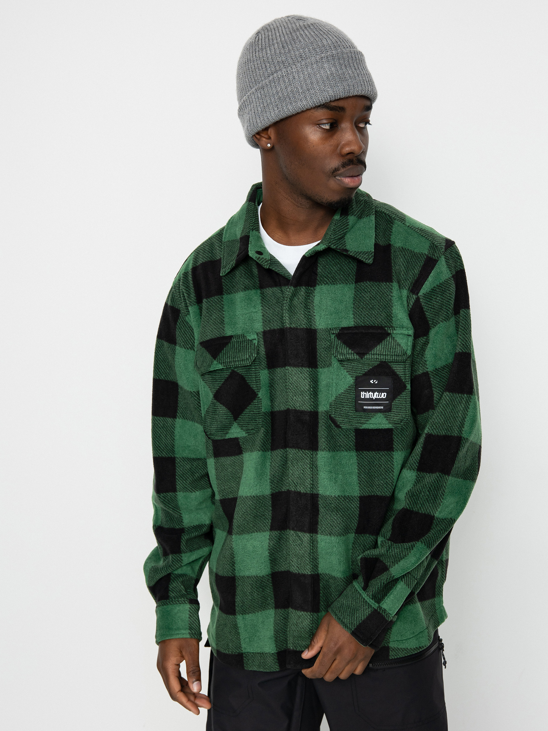 Koszula ThirtyTwo Rest Stop Shirt (green)