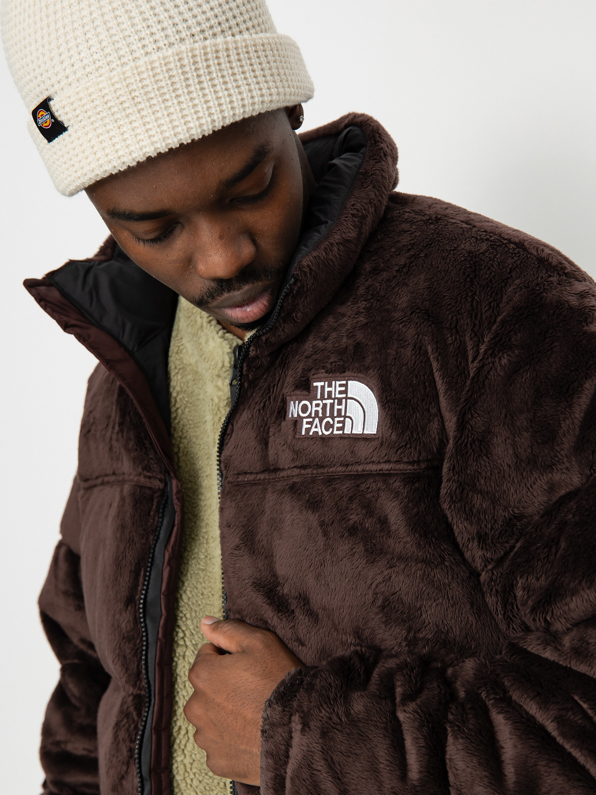 Kurtka The North Face Versa Velour Nuptse (coal brown)