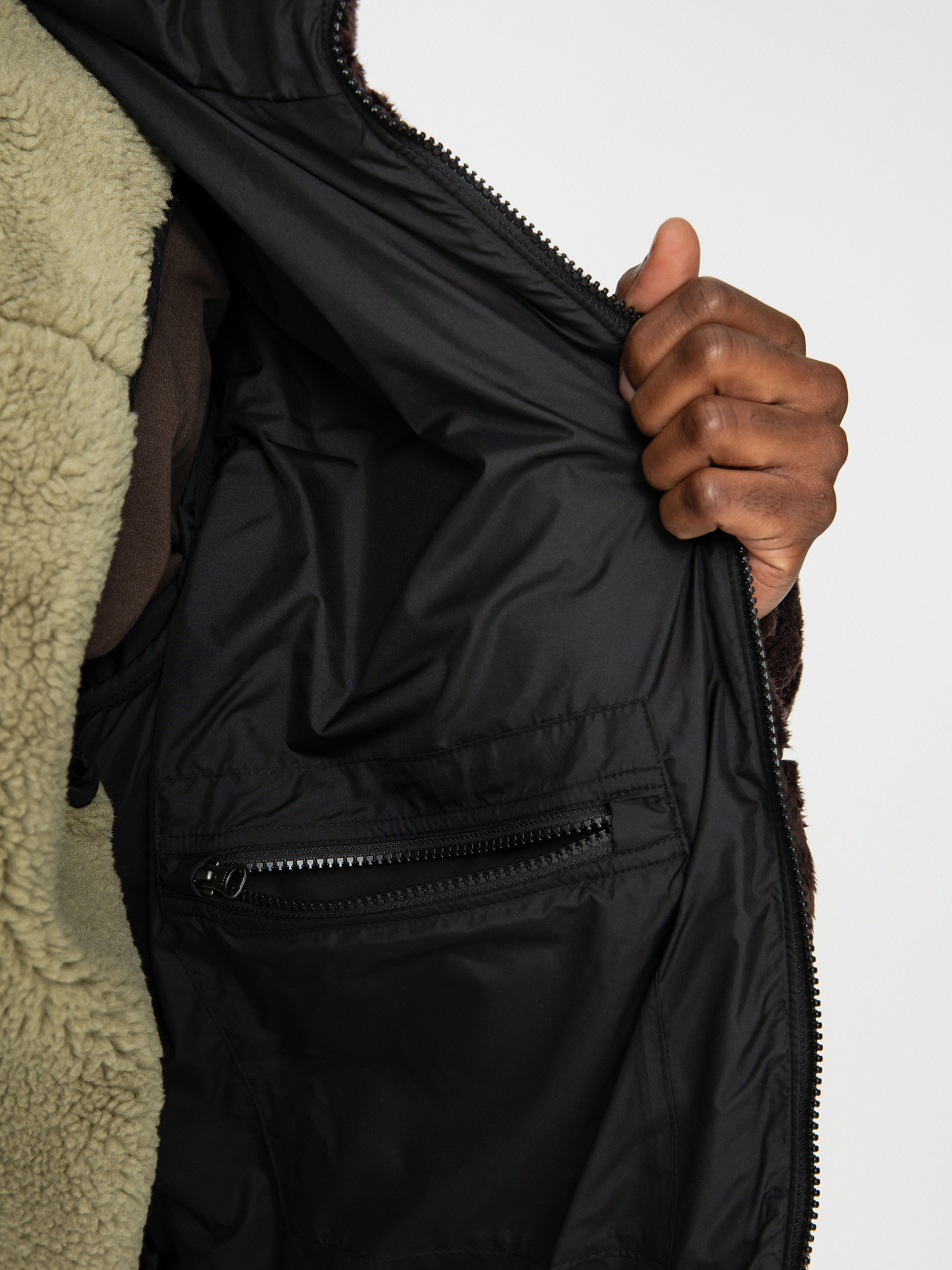 Kurtka The North Face Versa Velour Nuptse (coal brown)