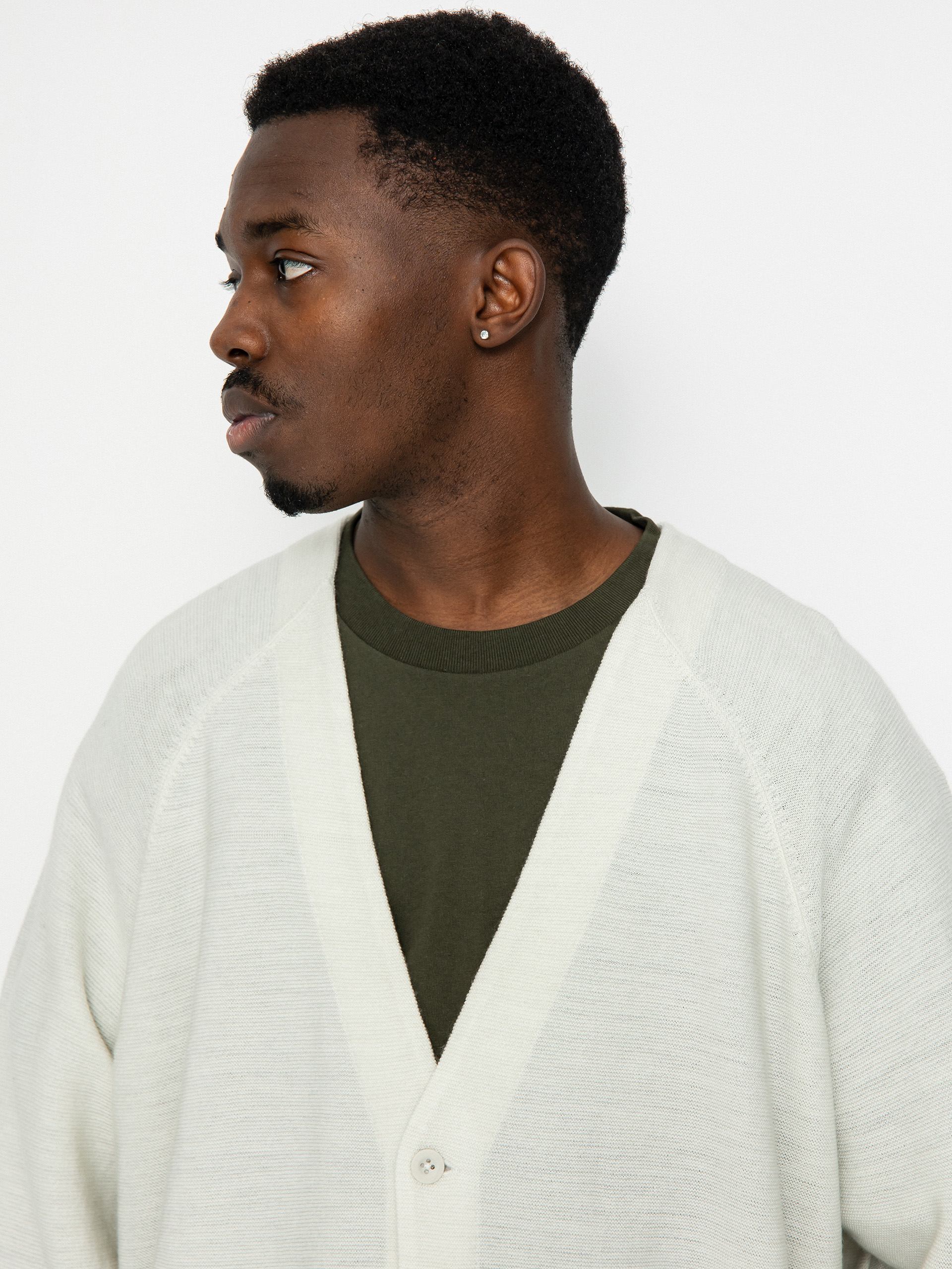 Sweter Nike SB Cardigan (light bone/white)