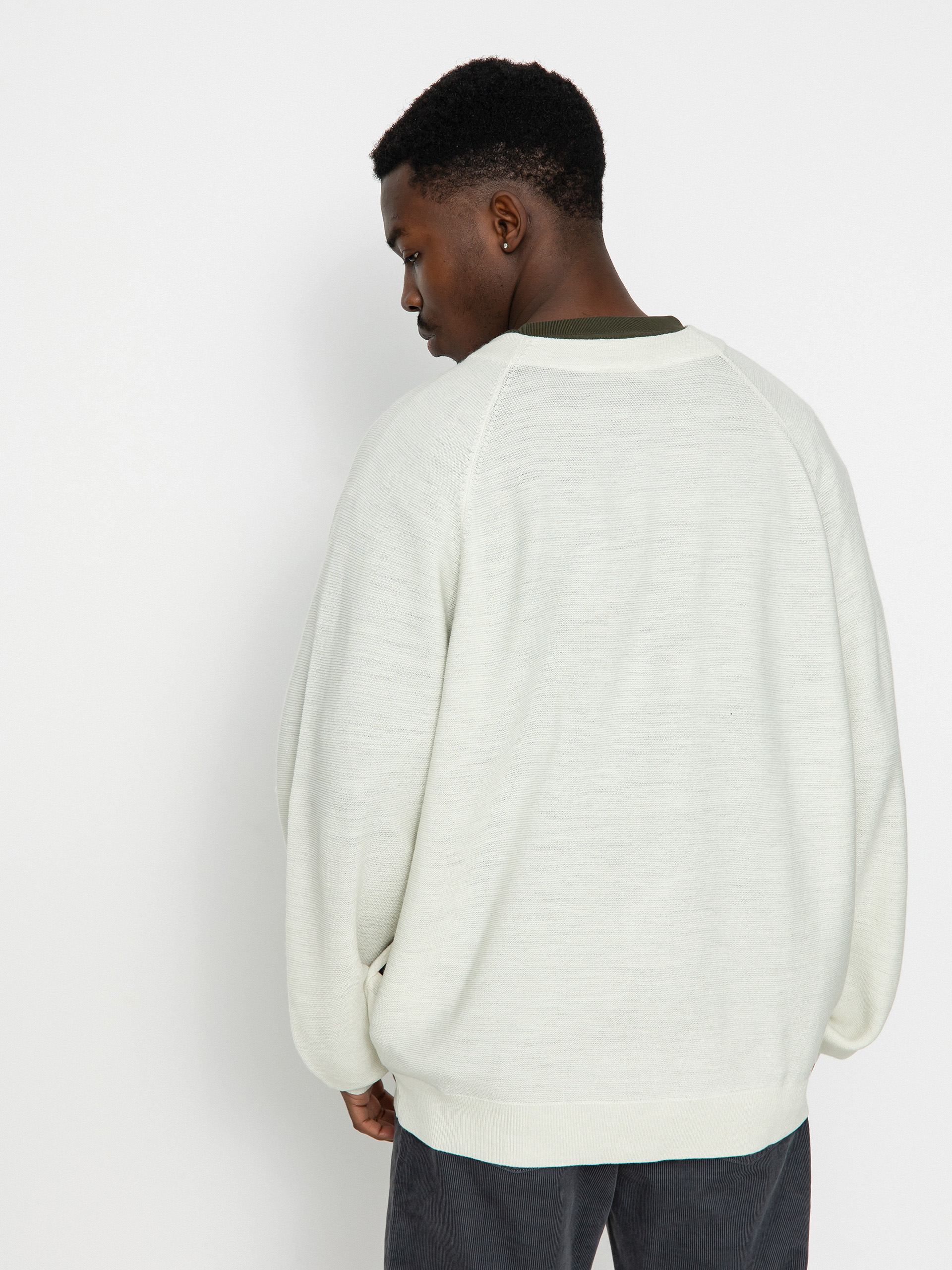 Sweter Nike SB Cardigan (light bone/white)
