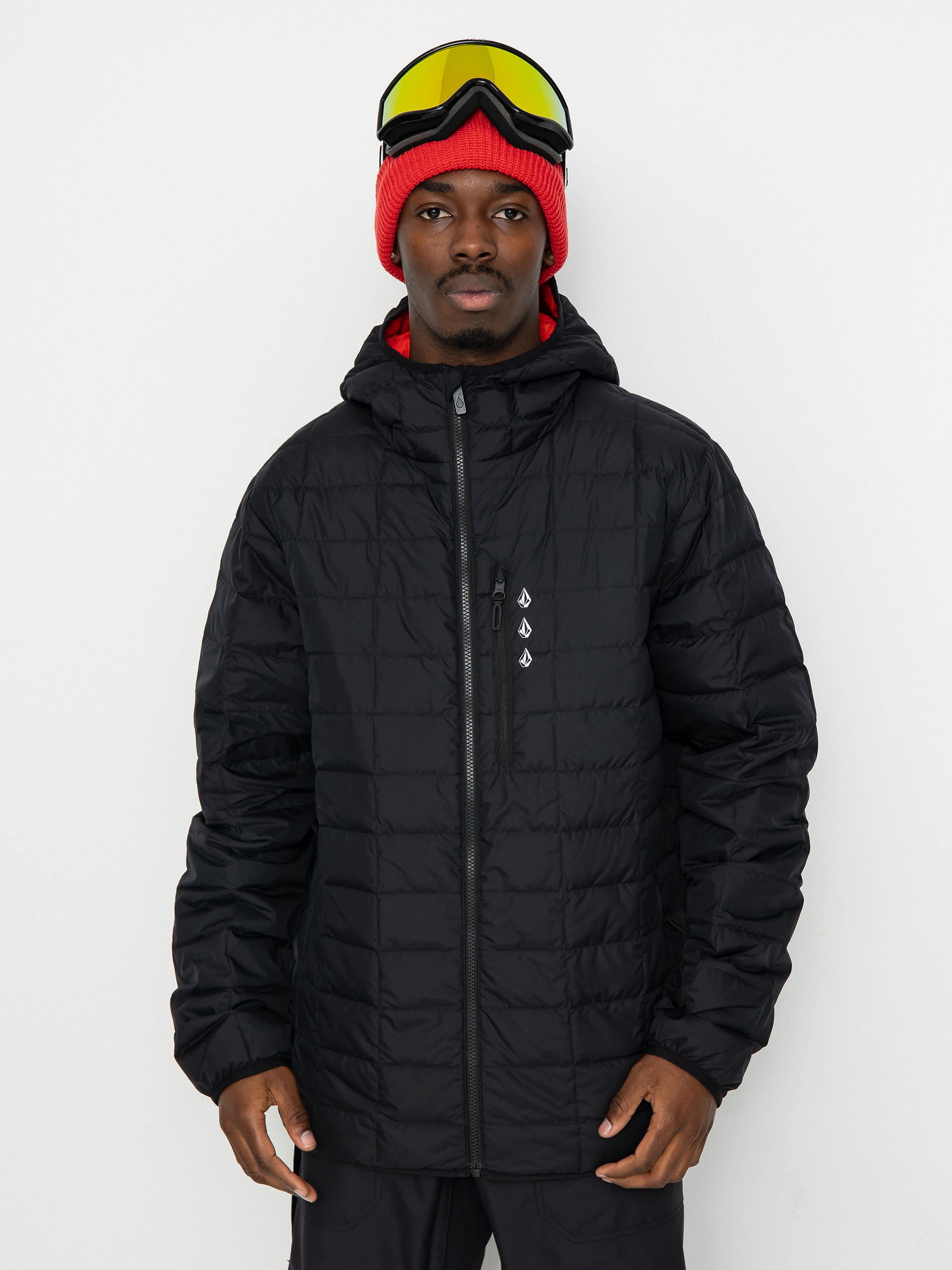 Męska Kurtka snowboardowa Volcom Puff Puff Give (black)