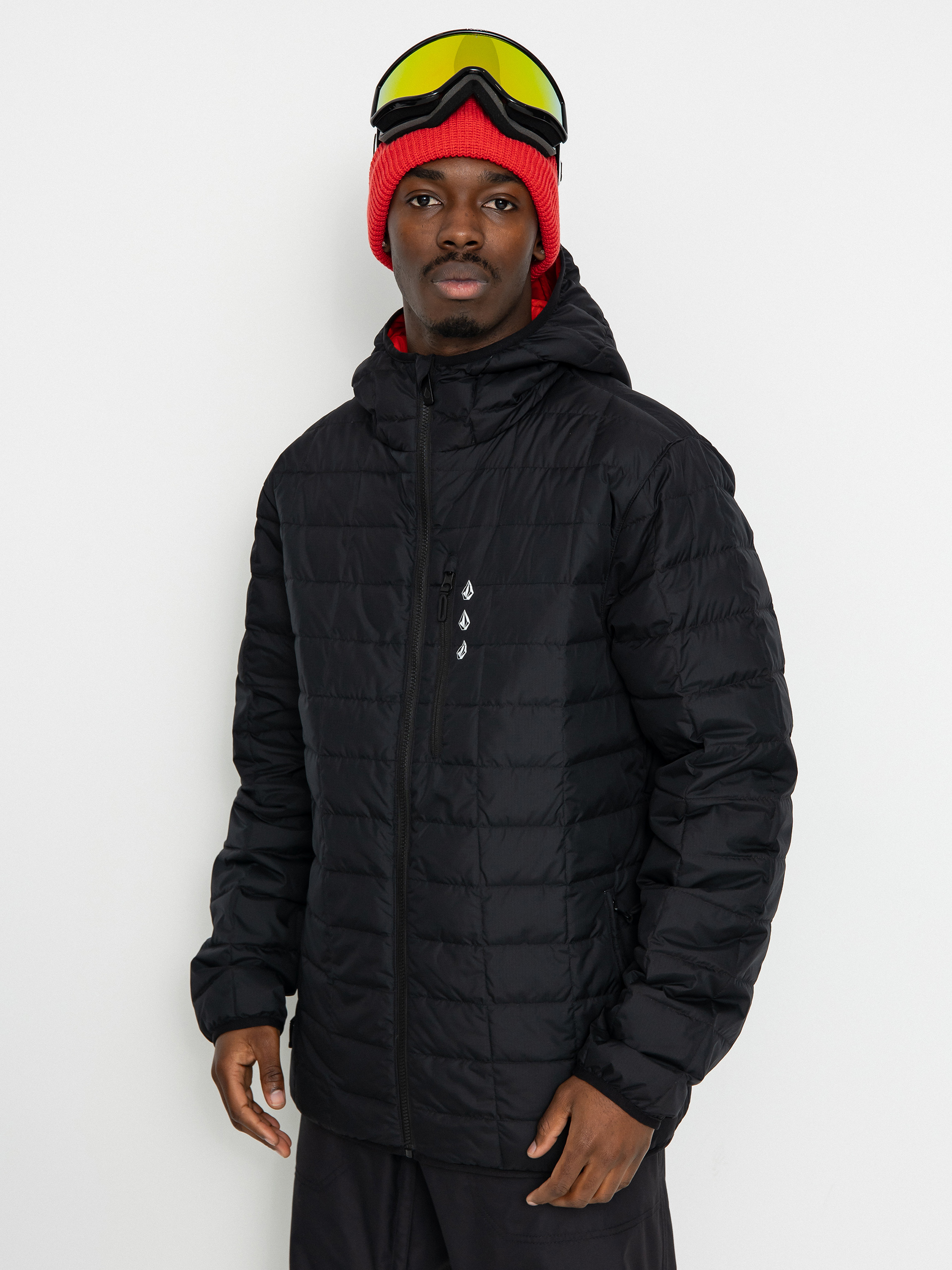 Męska Kurtka snowboardowa Volcom Puff Puff Give (black)