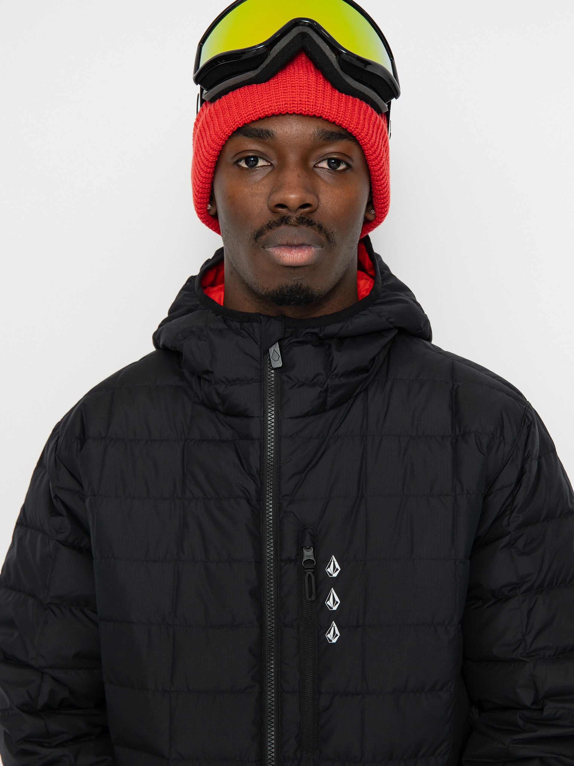 Męska Kurtka snowboardowa Volcom Puff Puff Give (black)