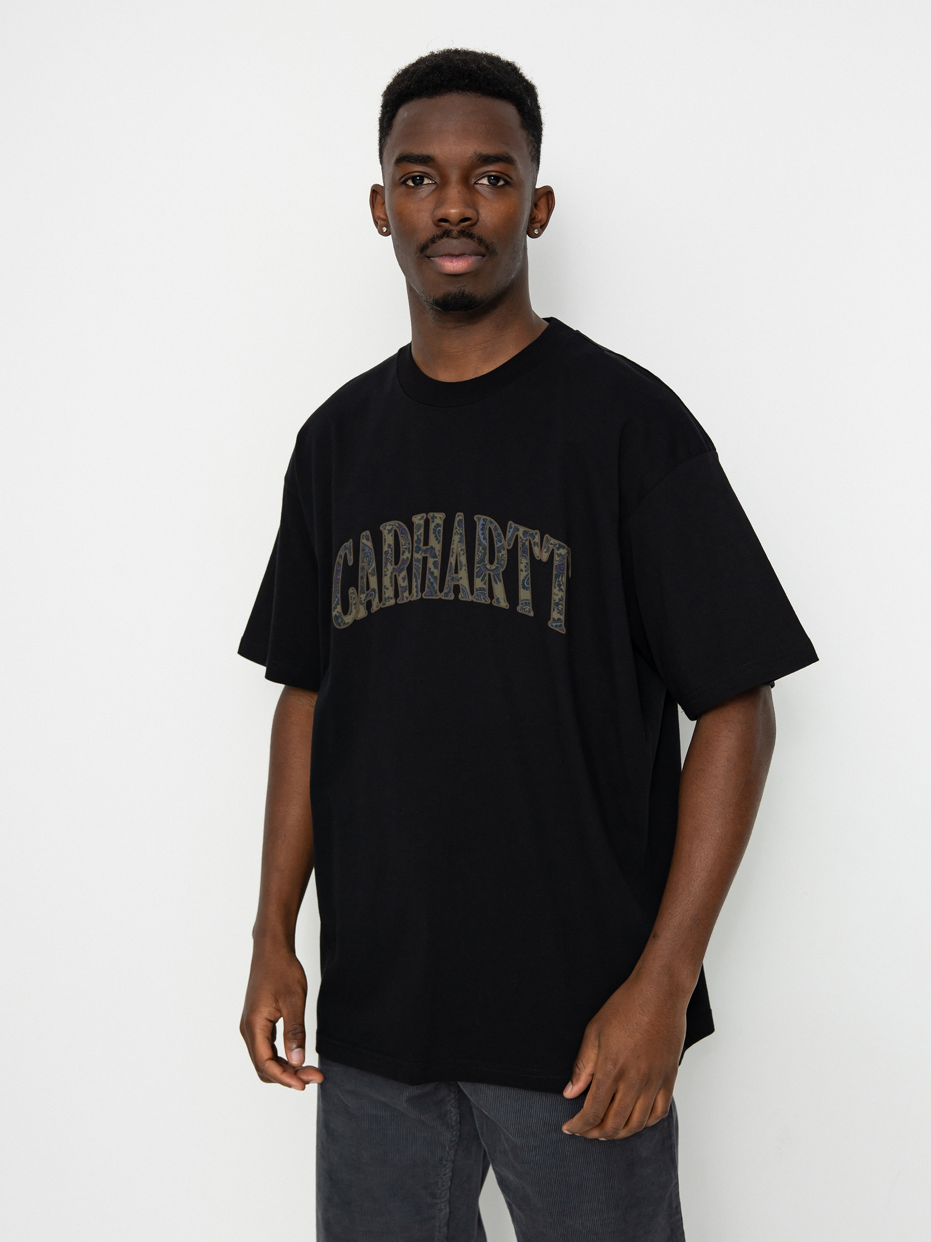 T-shirt Carhartt WIP Paisley Script (black)