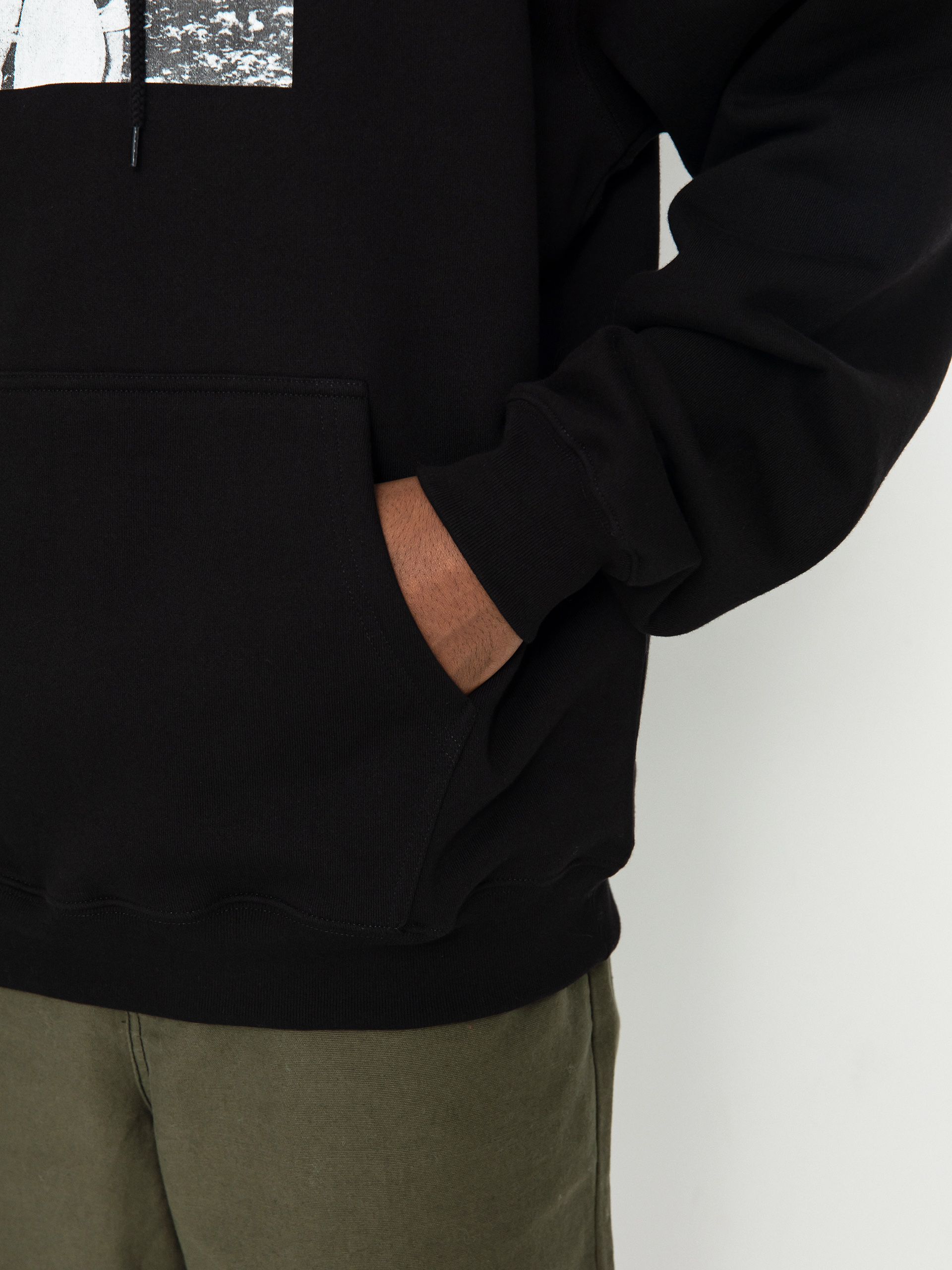 Bluza z kapturem Polar Skate Angel HD (black)