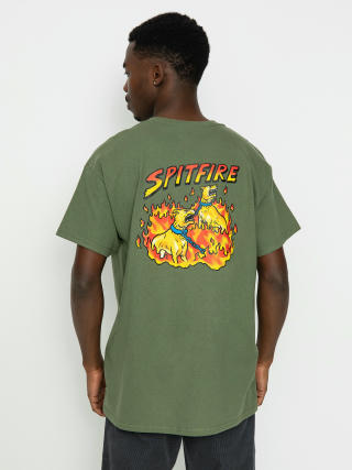 T-shirt Spitfire Hell Hounds (military green)