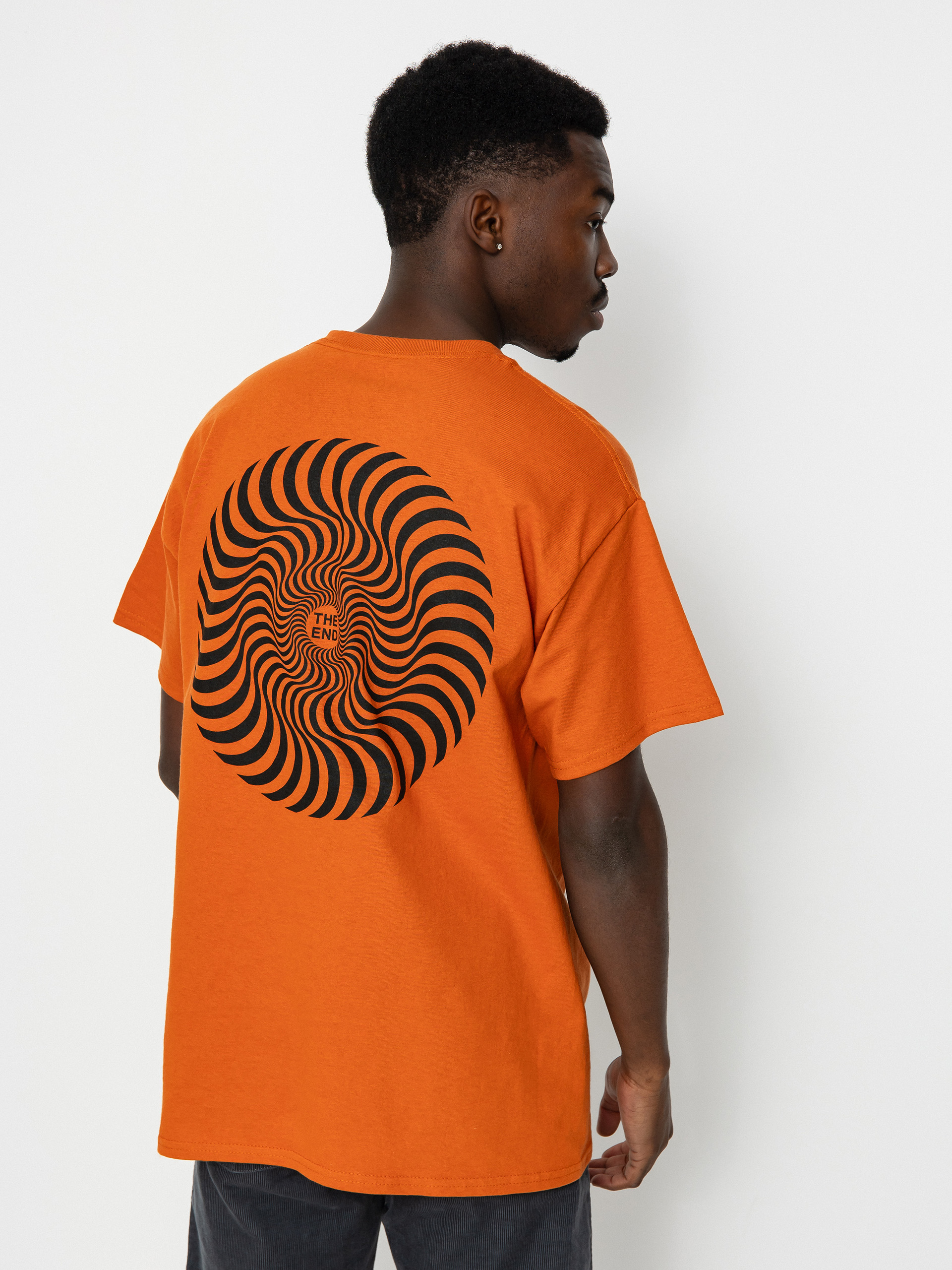 T-shirt Spitfire Cls Swrl (t orange/black)