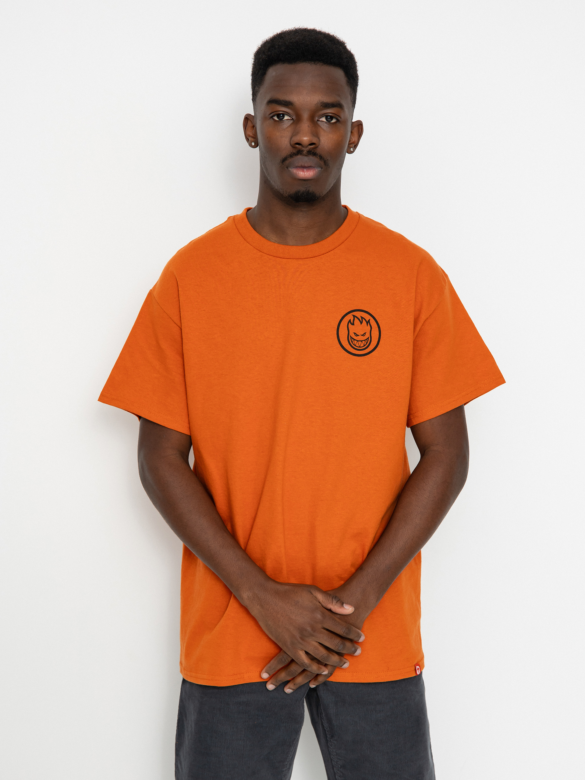 T-shirt Spitfire Cls Swrl (t orange/black)