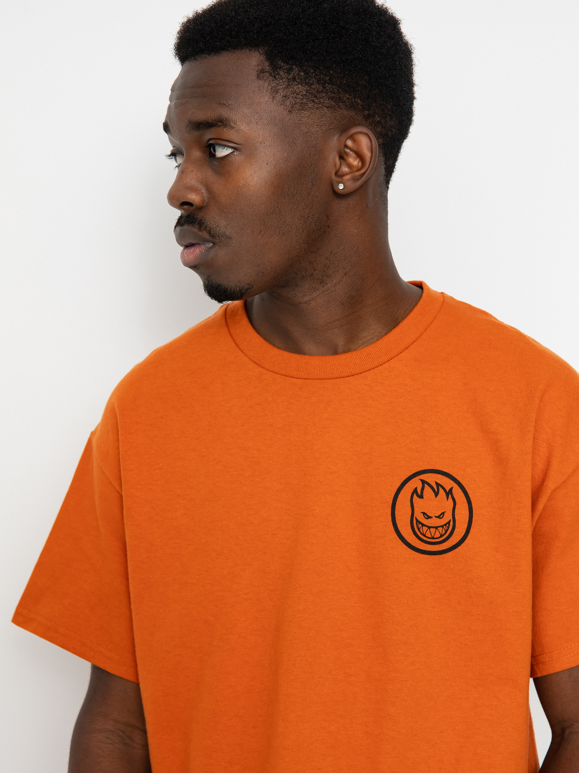 T-shirt Spitfire Cls Swrl (t orange/black)