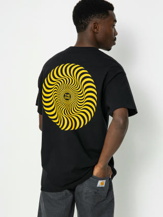 T-shirt Spitfire Classic Swirl (black/gold)