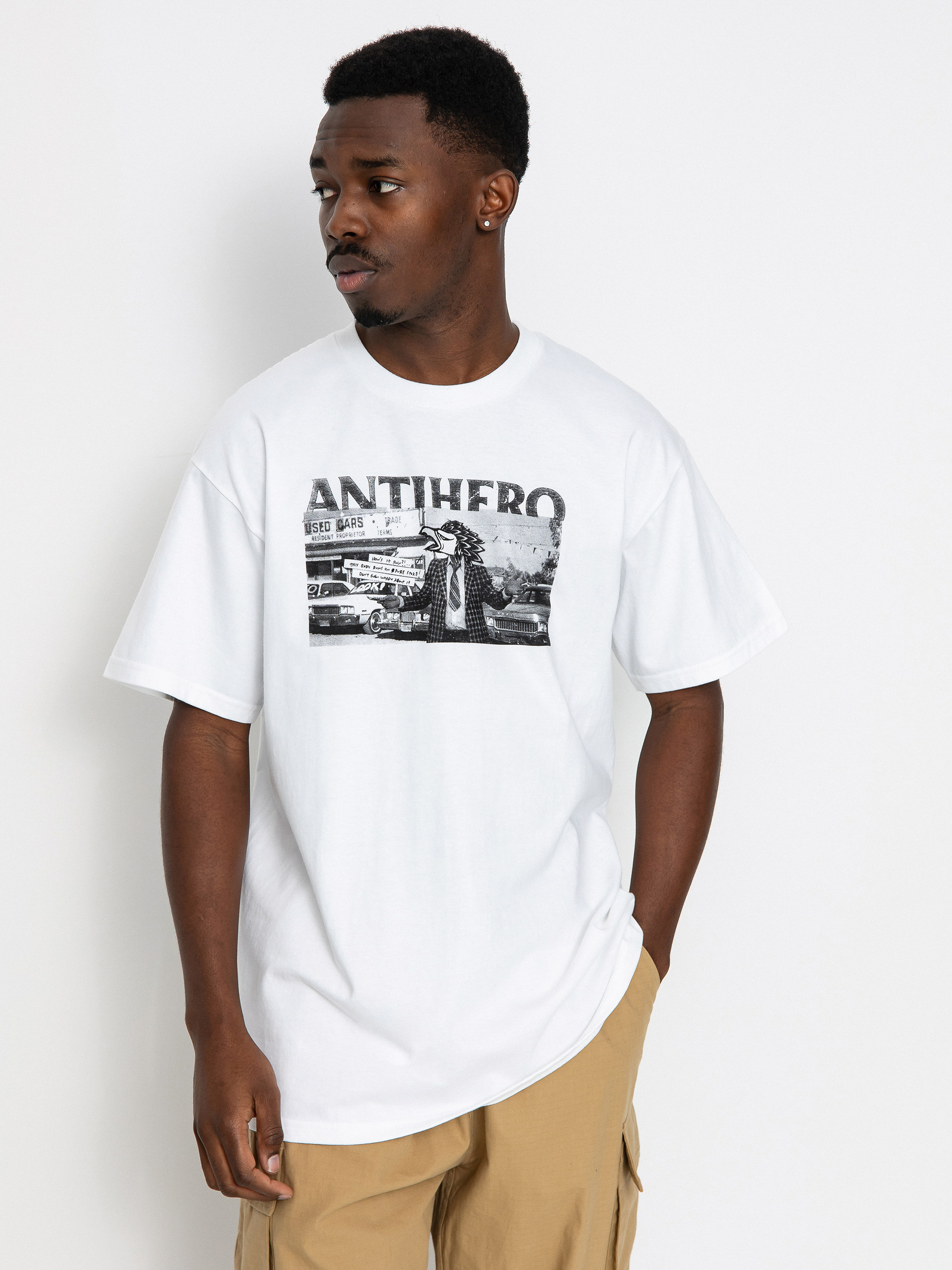 T-shirt Antihero Pure Stoke (white/black)