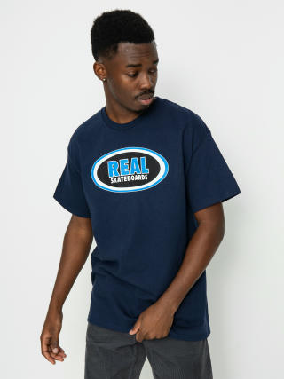 T-shirt Real Oval (navy/blue/black/white)