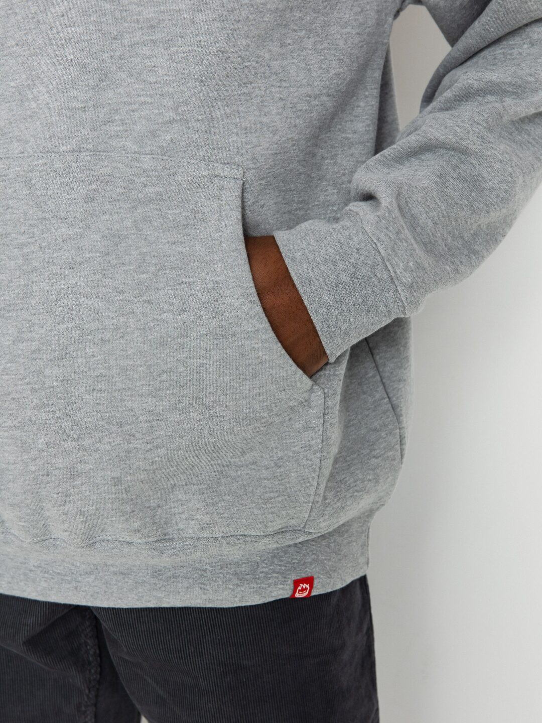 Bluza z kapturem Spitfire Hl Hounds II HD (heather grey/multi)