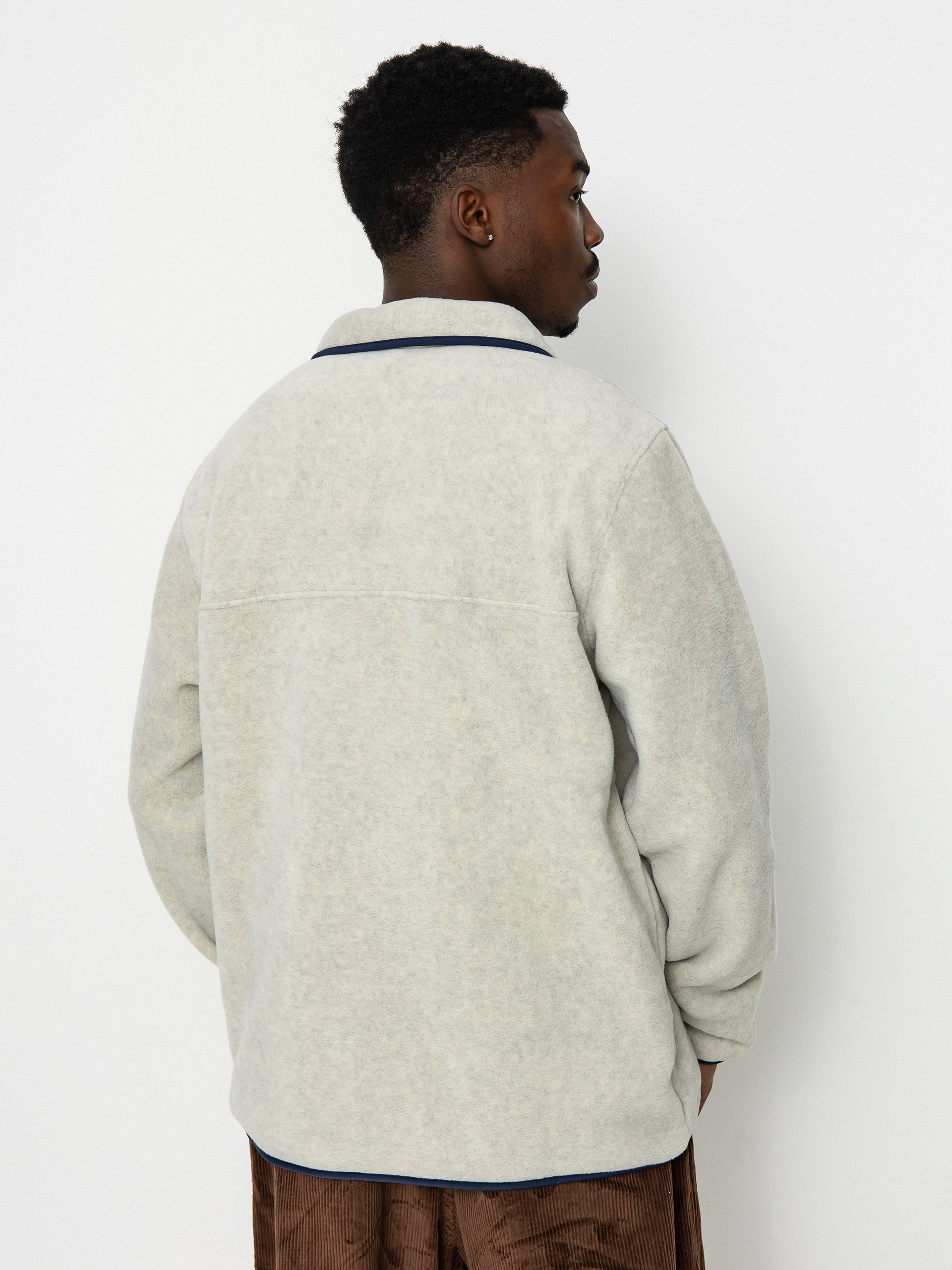 Męski Polar Patagonia Lightweight Synchilla Snap T (oatmeal heather)