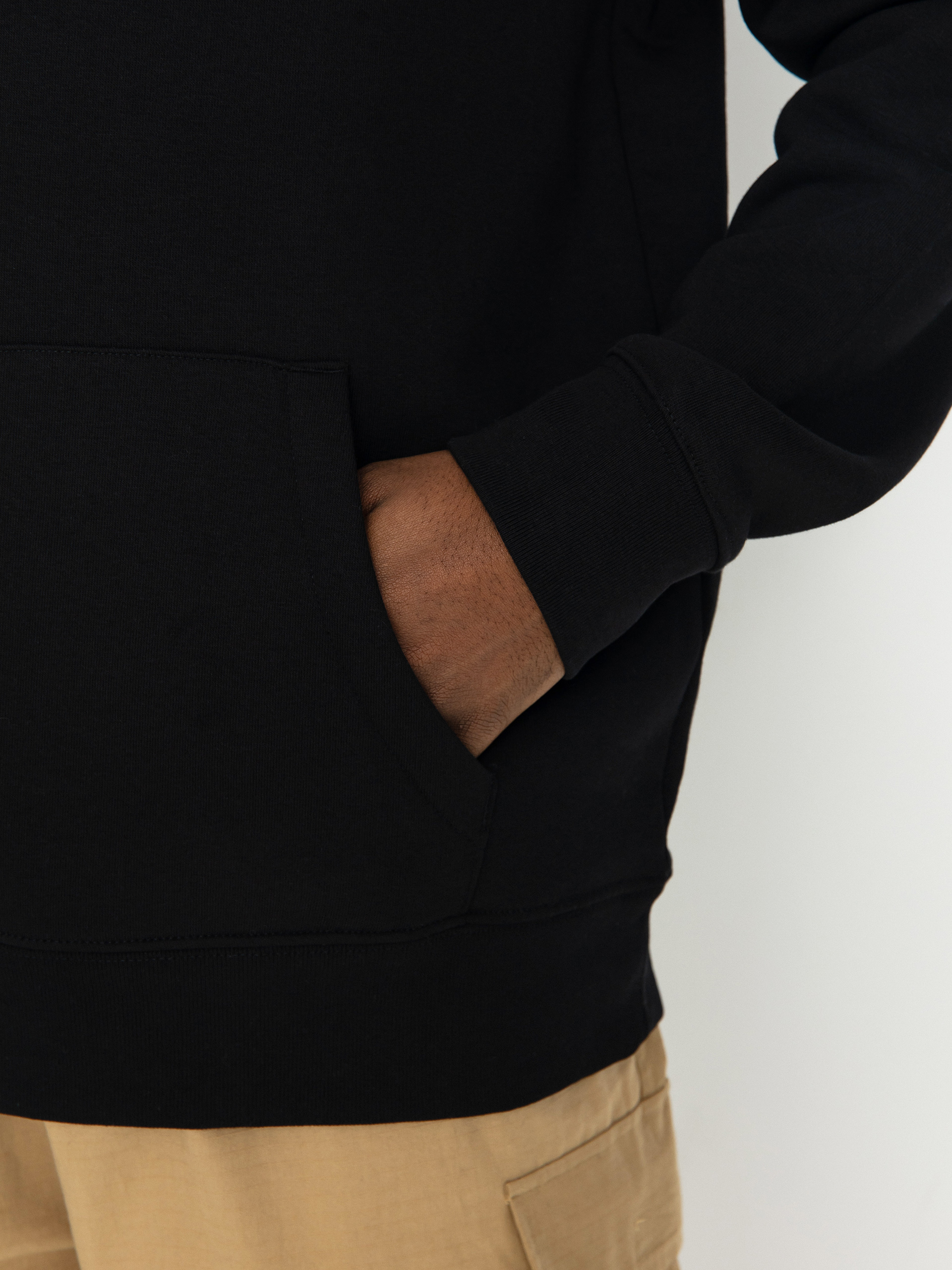 Bluza z kapturem Poetic Collective Flower HD (black)