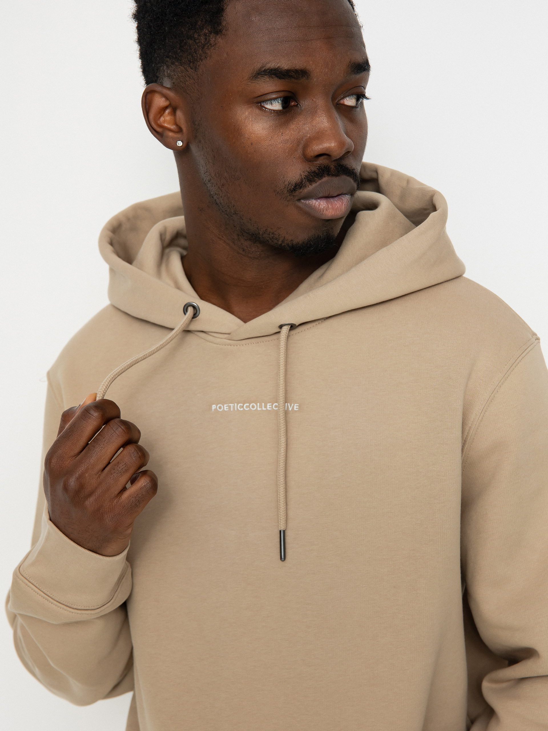 Bluza z kapturem Poetic Collective Cloud HD (brown)