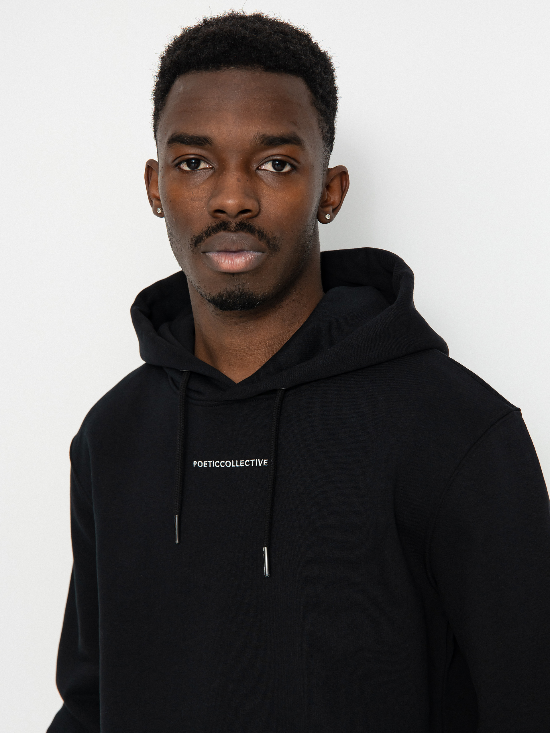 Bluza z kapturem Poetic Collective Cloud HD (black)