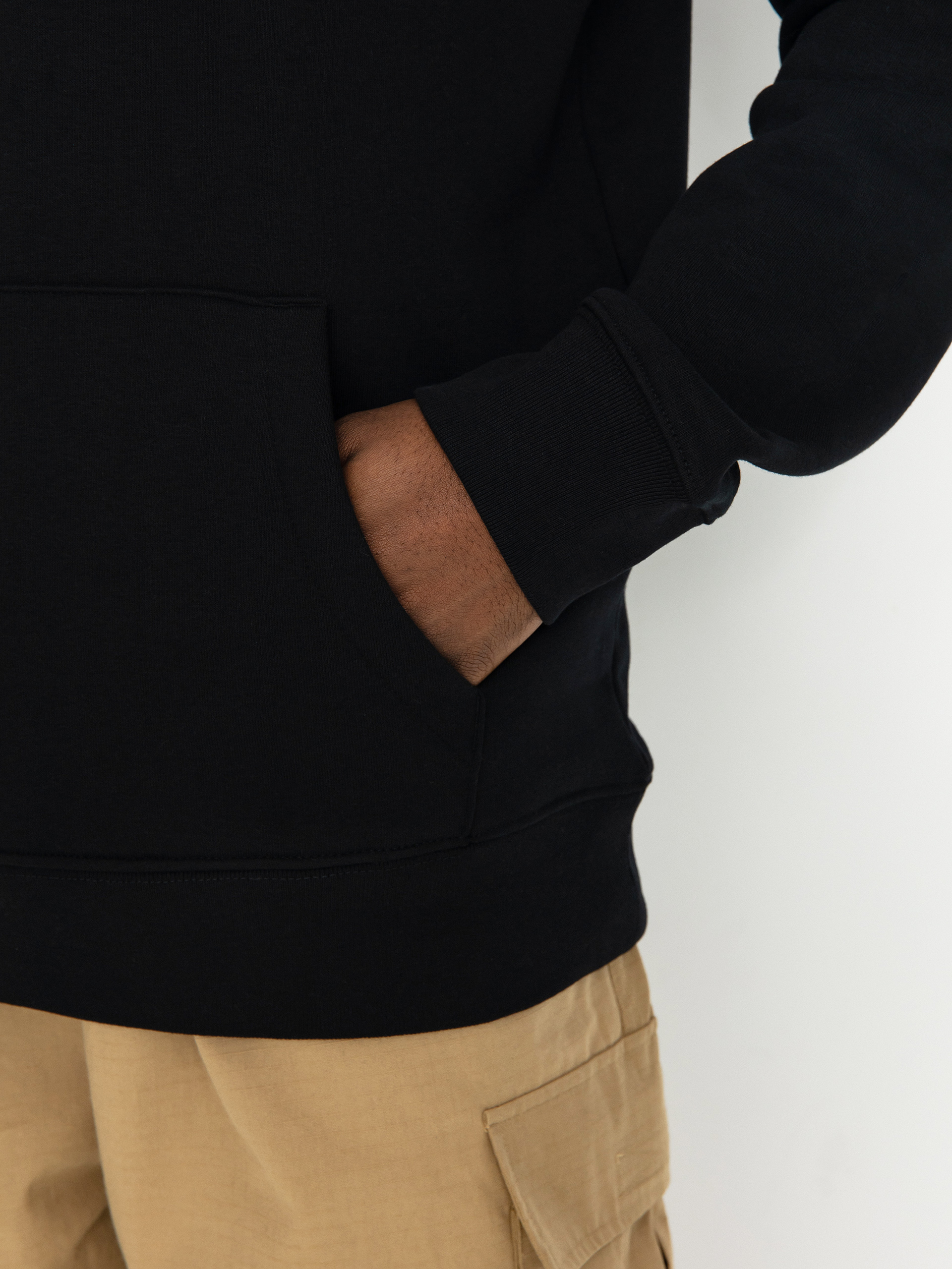 Bluza z kapturem Poetic Collective Cloud HD (black)