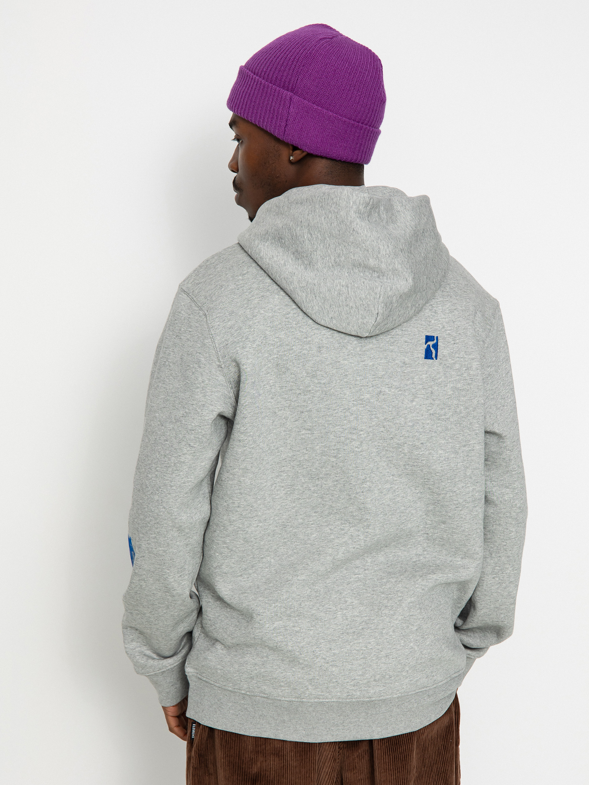 Bluza z kapturem Poetic Collective Fluid HD (heather grey)