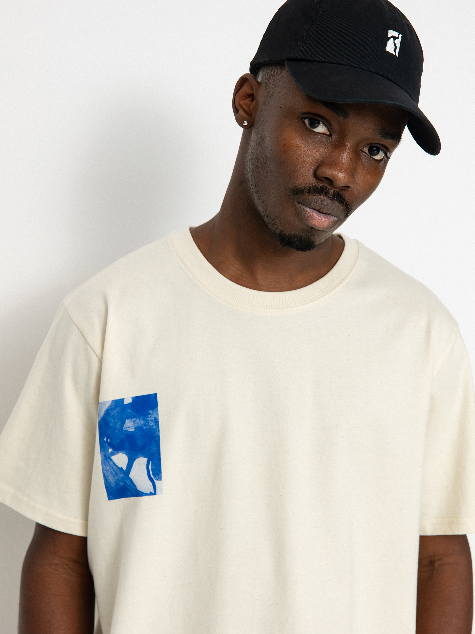 T-shirt Poetic Collective Fluid (off white)