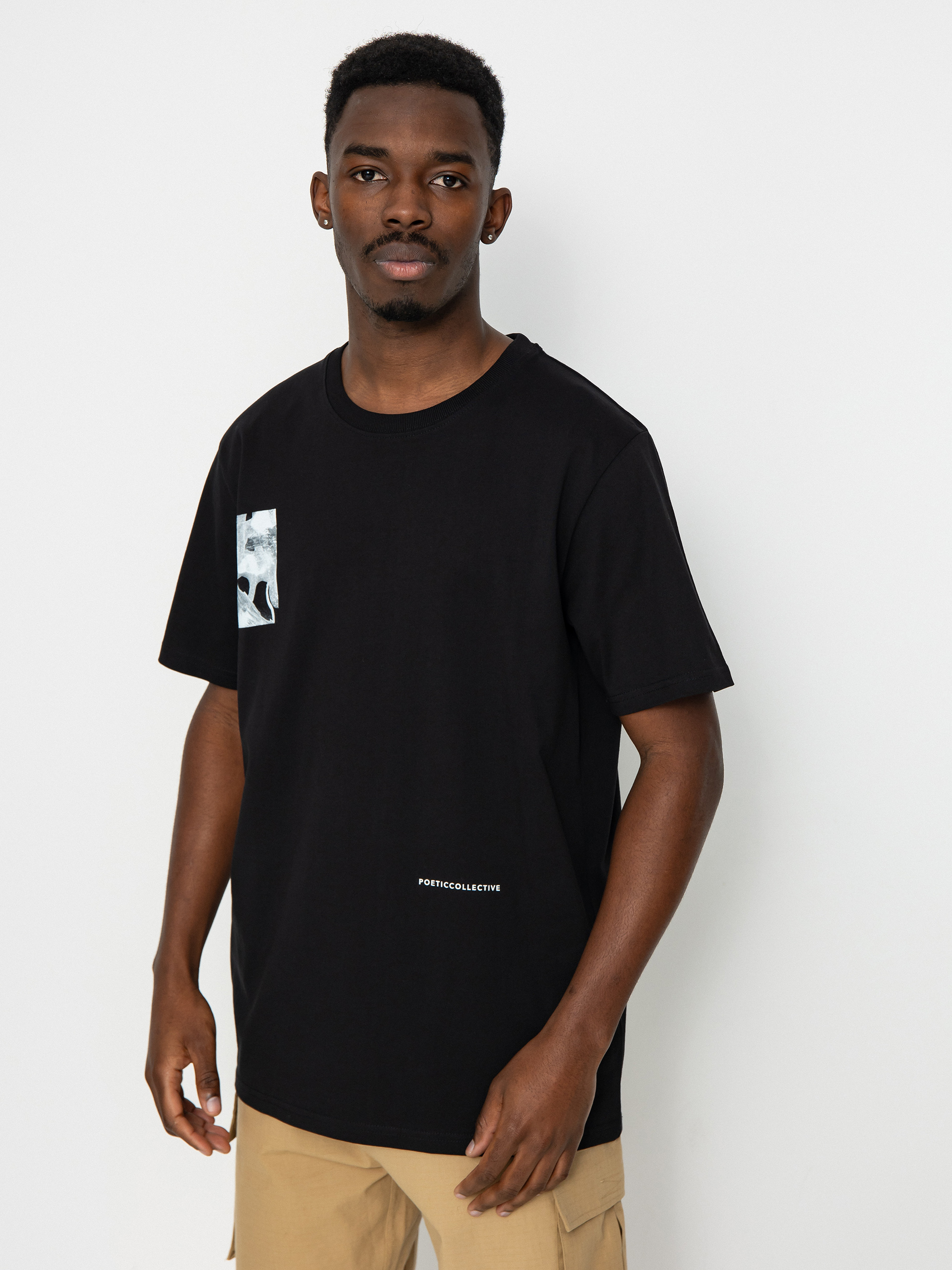 T-shirt Poetic Collective Fluid (black)